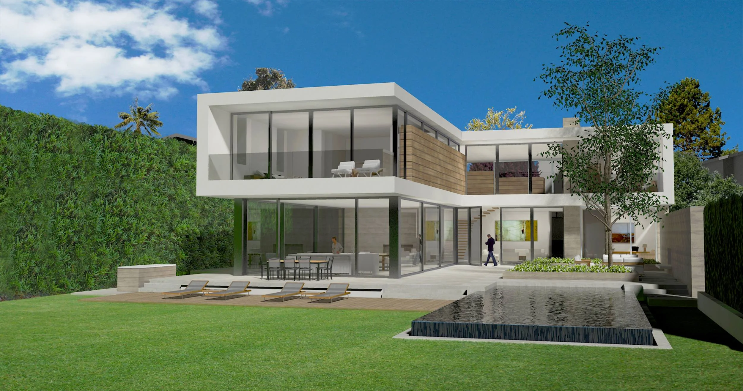 Modern Floating House