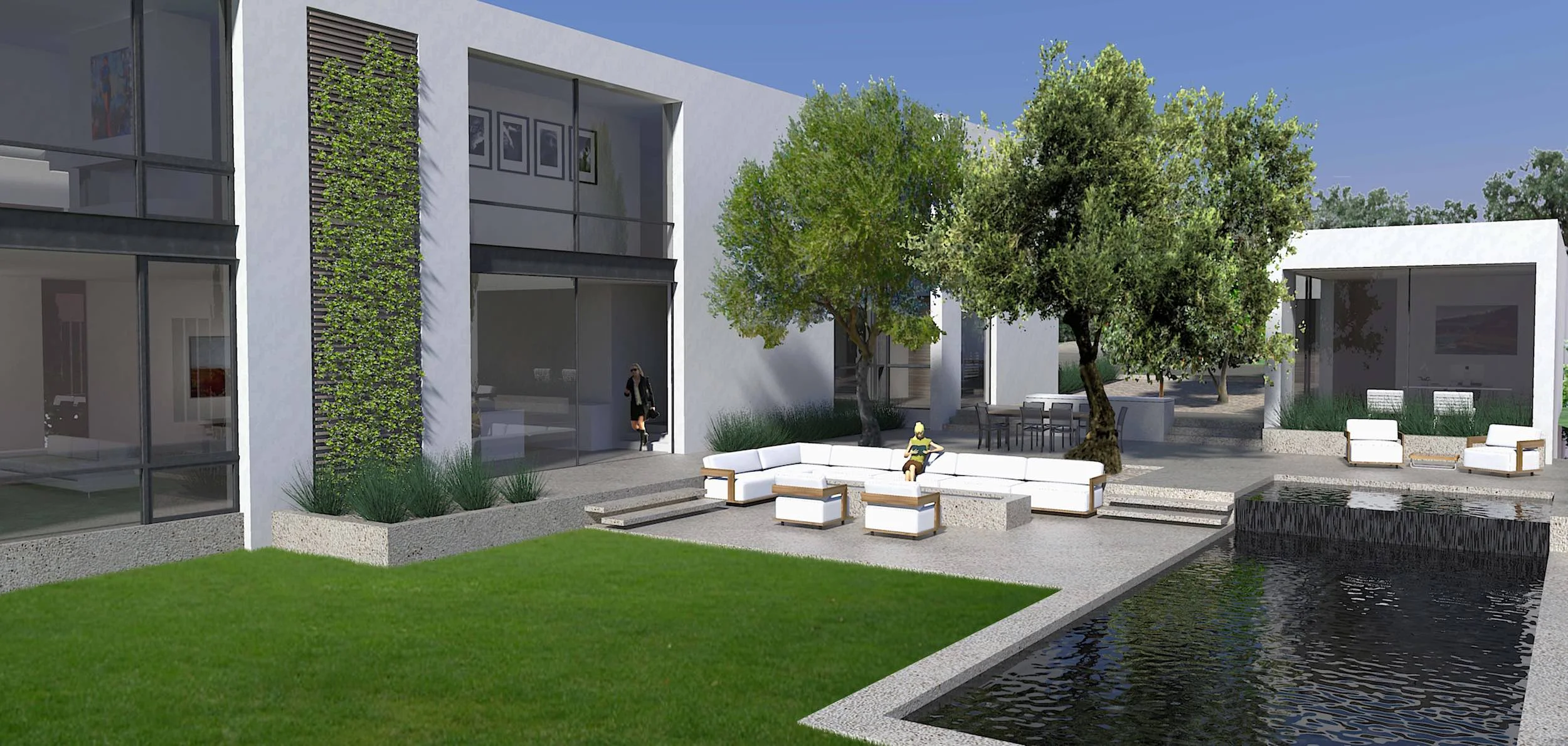  Pool and gardens 