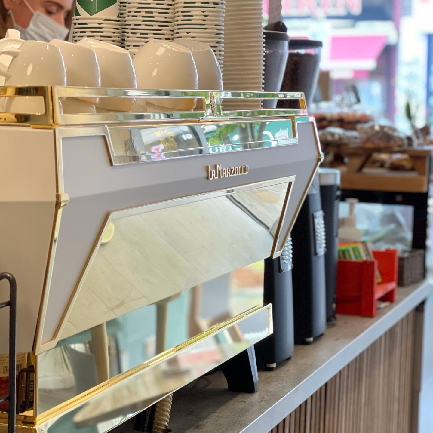 Say Hi 👋 to our gorgeous new @lamarzocco 3 group KB90. It&rsquo;s more accurate and more consistent, making sure that every cup is just as delicious as the next. Beautifully customised by @espressofixuk, it&rsquo;s truly one of a kind. We&rsquo;ve j