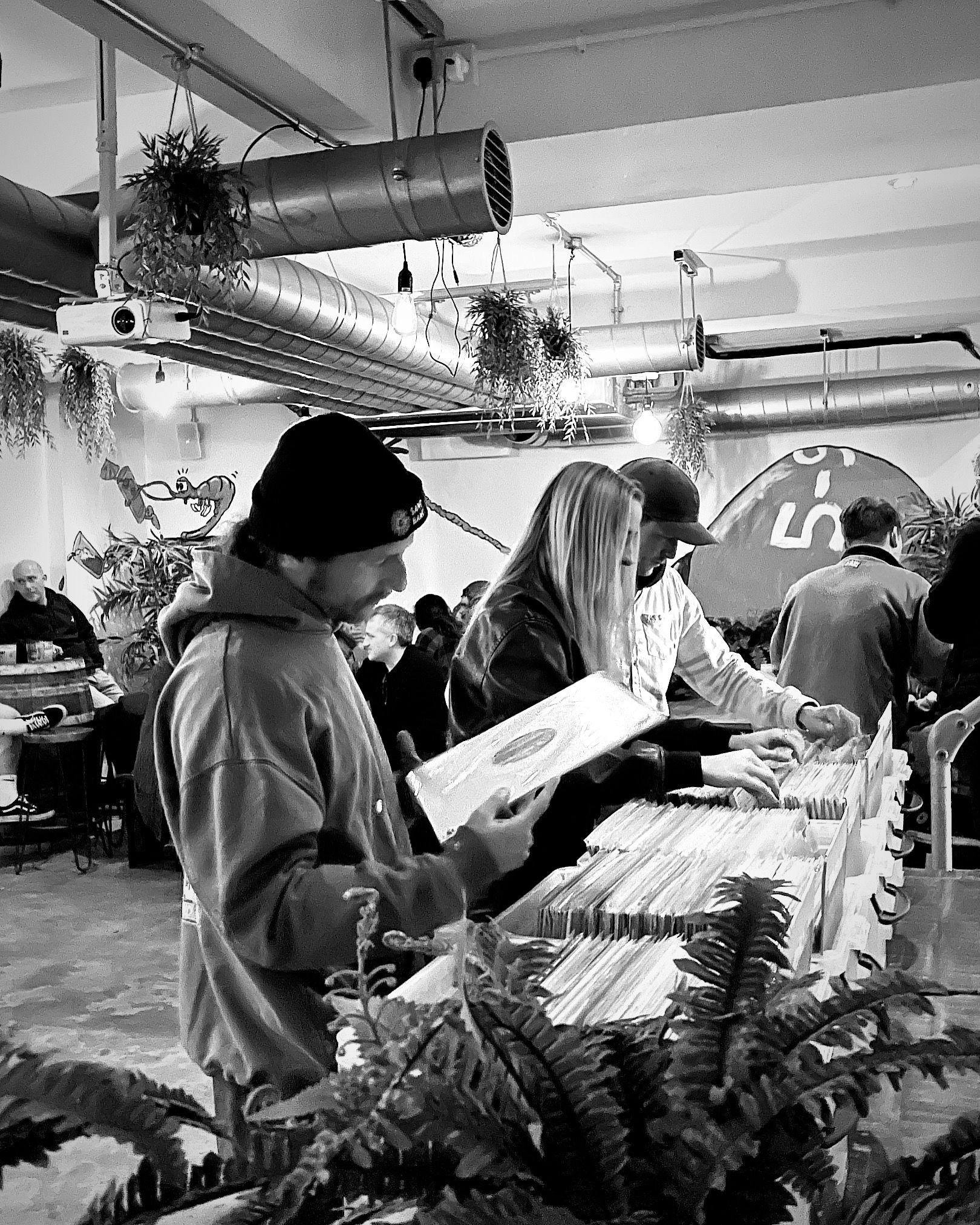 Extended Play: Crates Is High pop-up record shop.