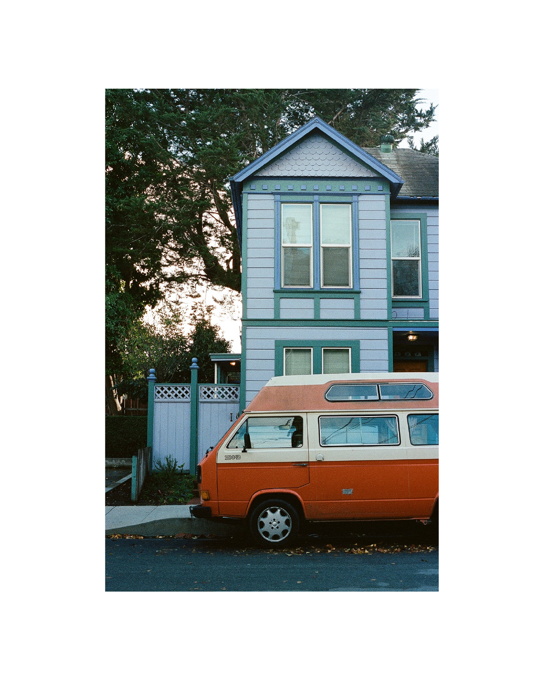 Orange Van