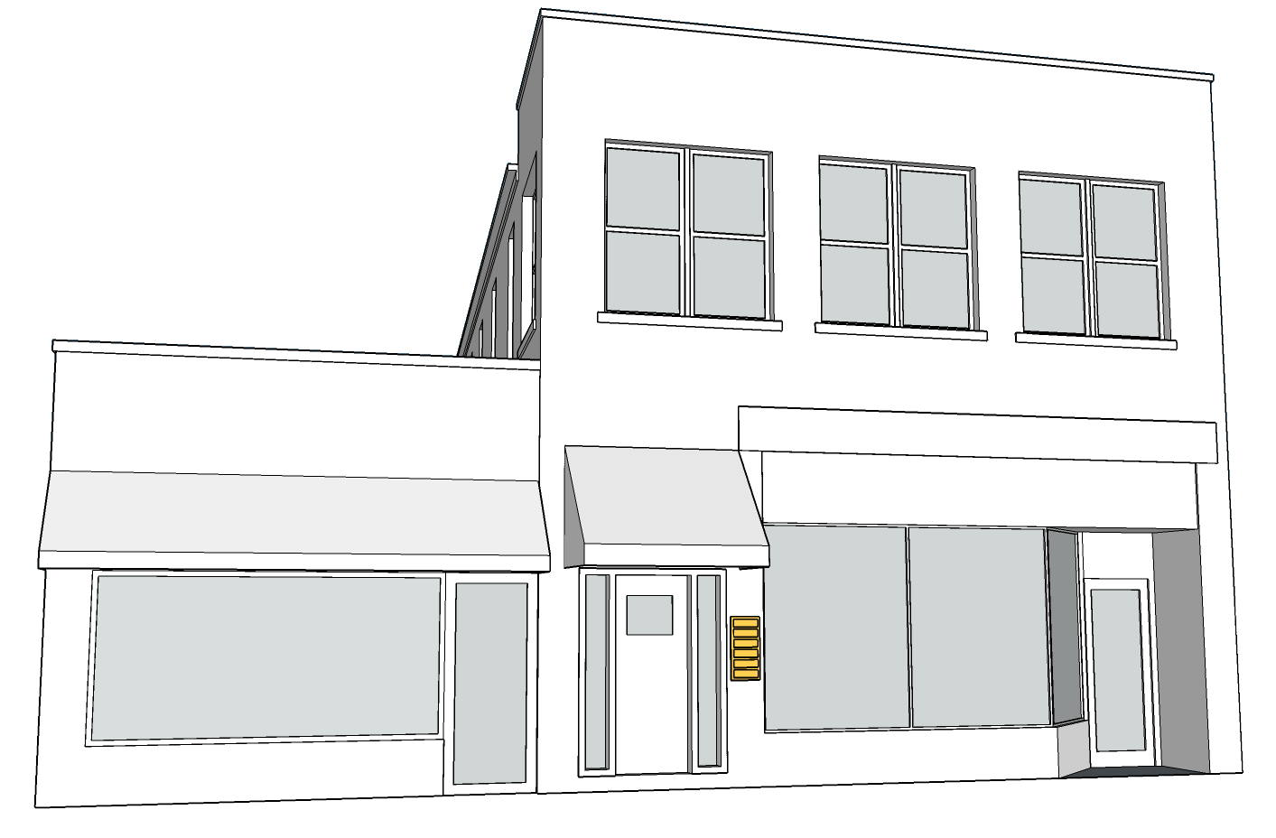 DIRECTORY SIGN - Locate next to the door. - Maximum 1 SF per tenant. - Entire Directory cannot exceed 6 SF.