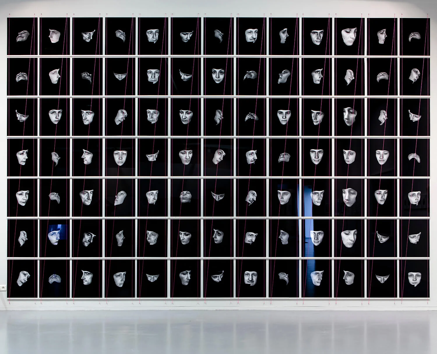  Everything Was Beautiful and Nothing Hurt, FoMu, Antwerp, 2014, Installation View 5 x 8 meters, © Lukas Verdijk &amp; Vesna Faassen 