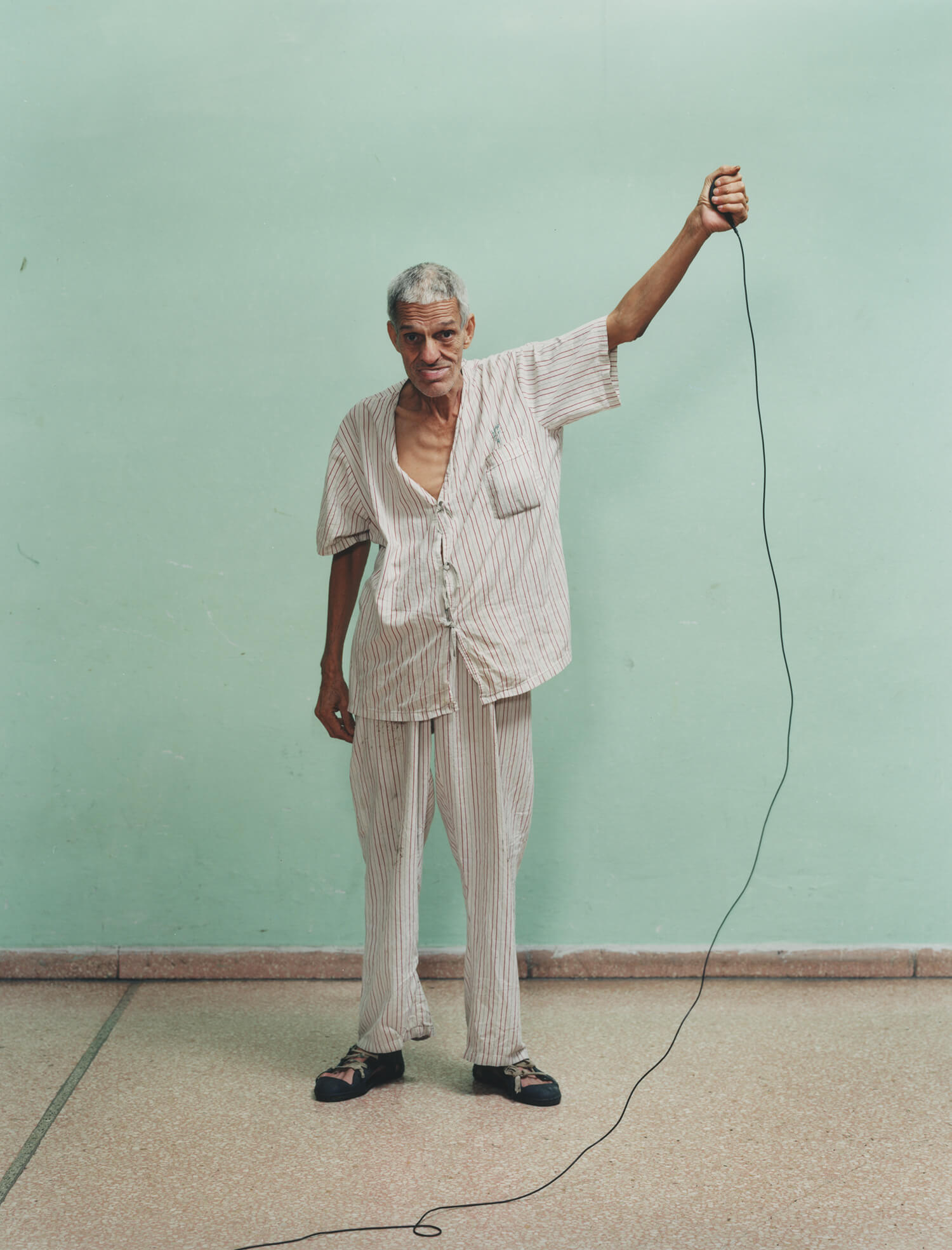  Rene Vallejo Psychiatric Hospital, Cuba, C-type print, 16 x 20 inches, 2003 