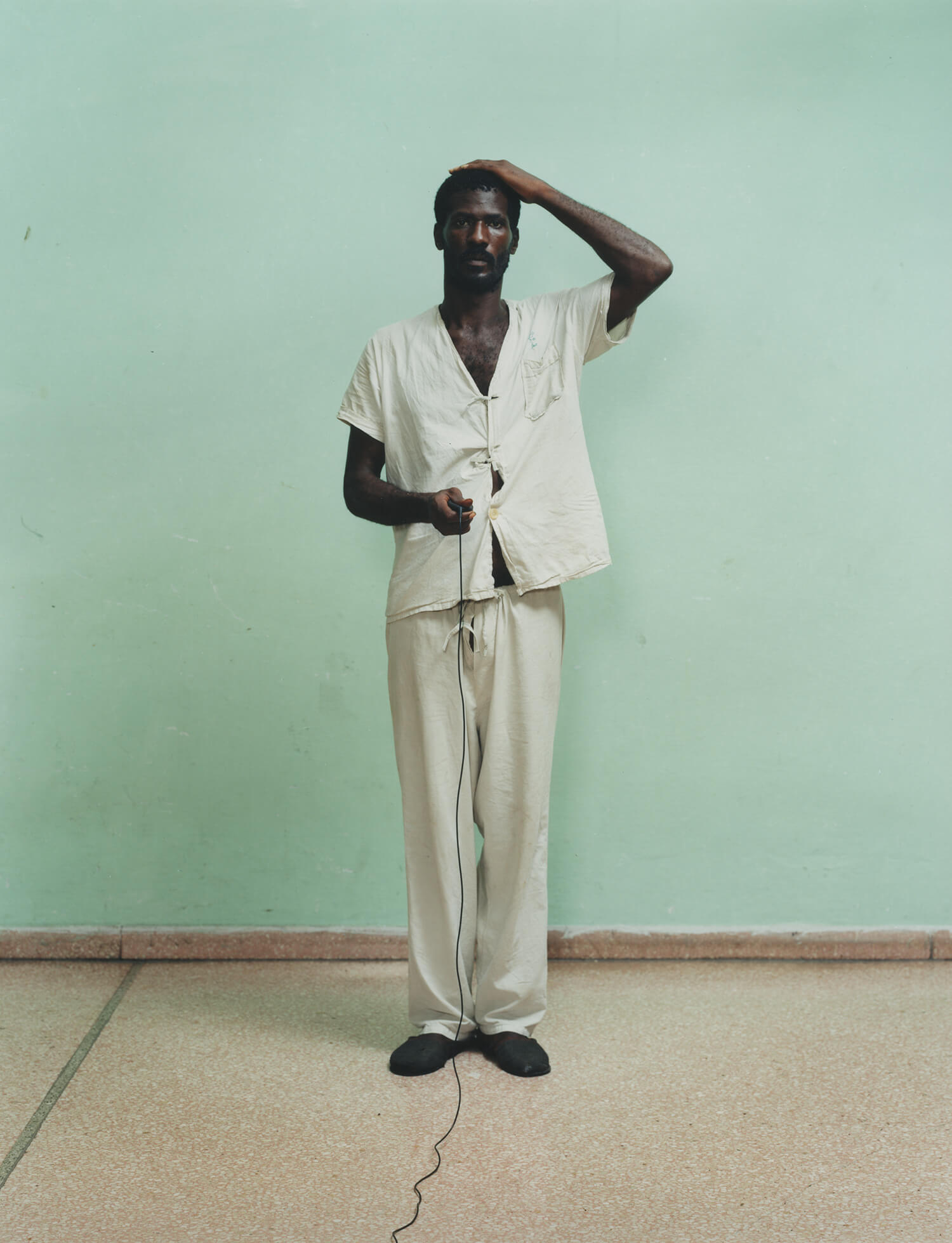  Rene Vallejo Psychiatric Hospital, Cuba, C-type print, 16 x 20 inches, 2003 