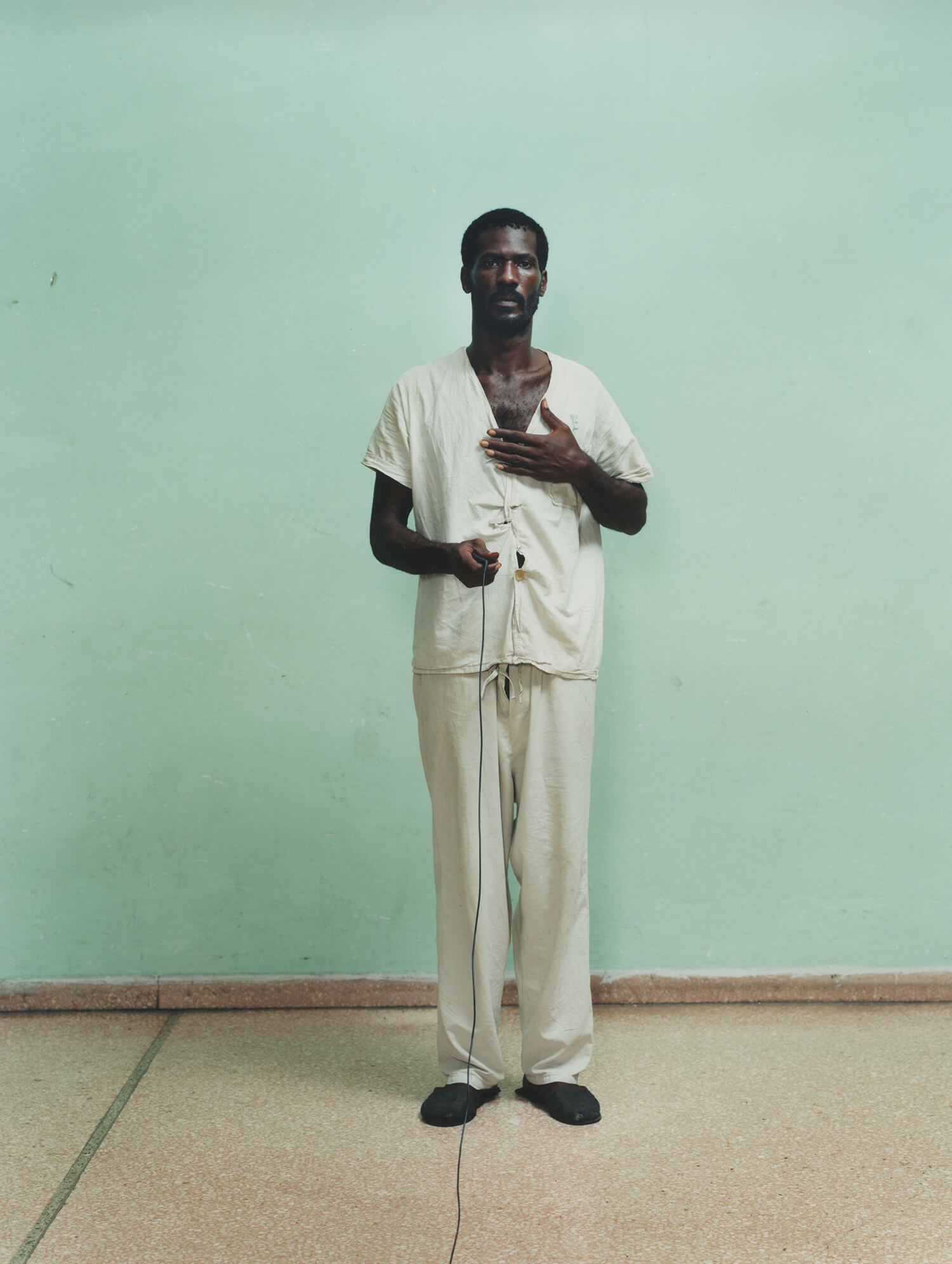  Rene Vallejo Psychiatric Hospital, Cuba, C-type print, 16 x 20 inches, 2003. 