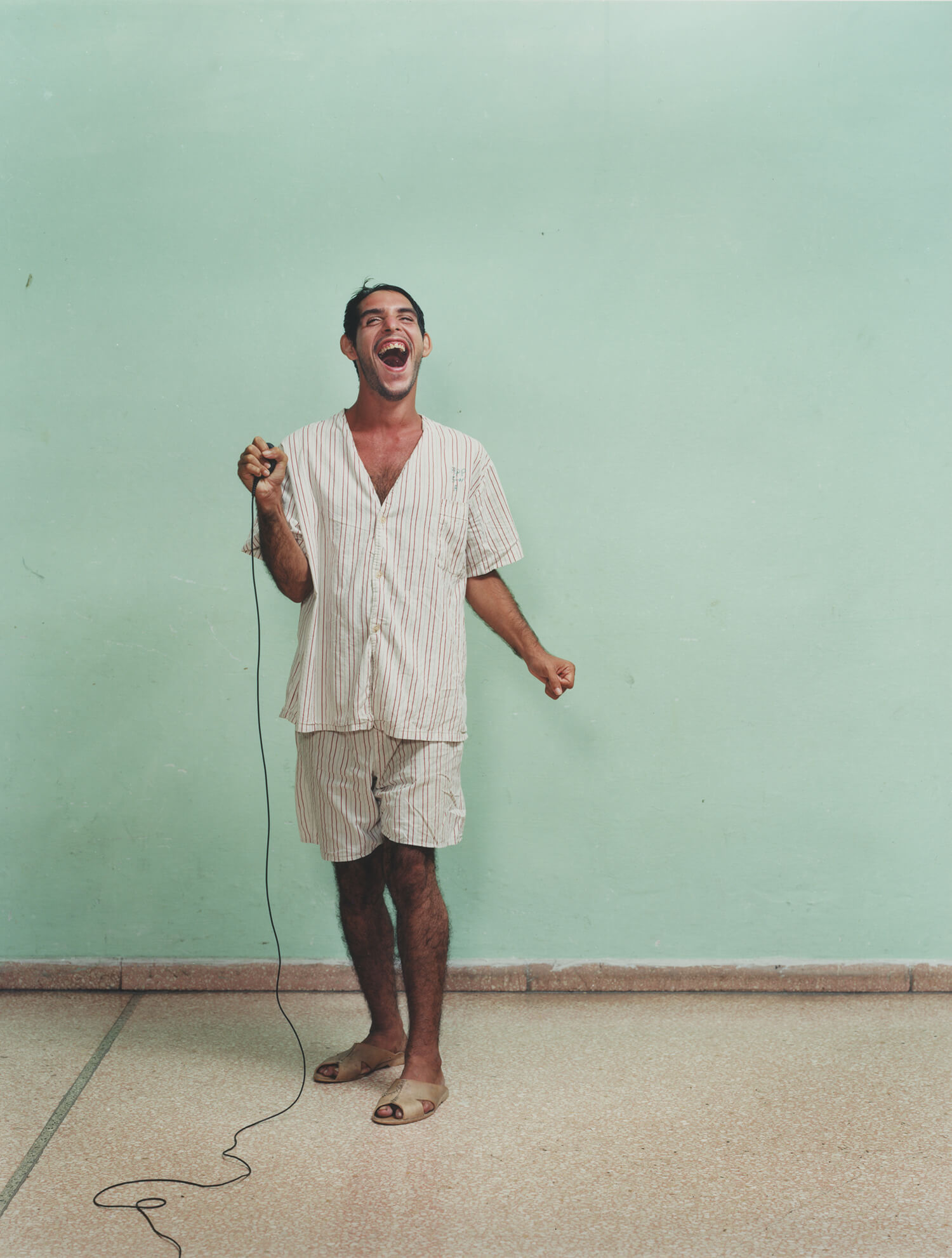  Rene Vallejo Psychiatric Hospital, Cuba, C-type print, 16 x 20 inches, 2003. 