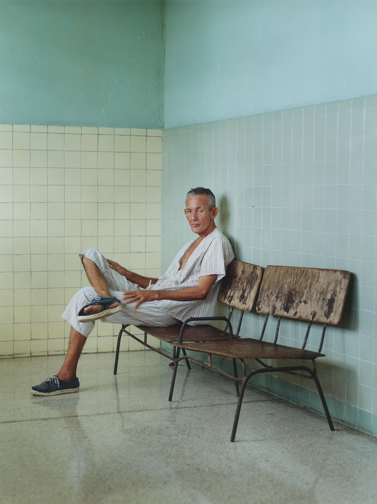  Rene Vallejo Psychiatric Hospital, Cuba, C-type print, 16 x 20 inches, 2003 