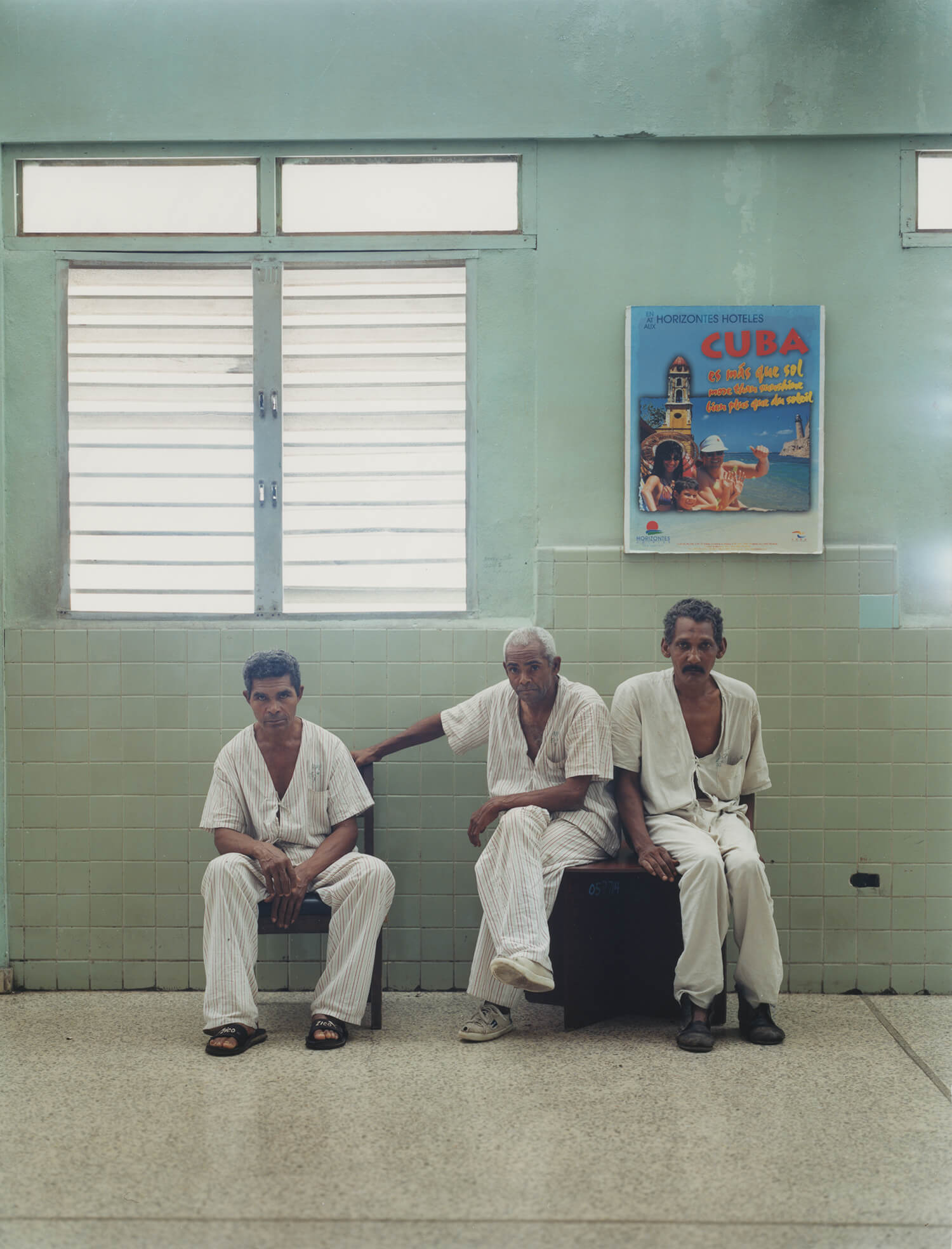  Rene Vallejo Psychiatric Hospital, Cuba, C-type print, 16 x 20 inches, 2003 
