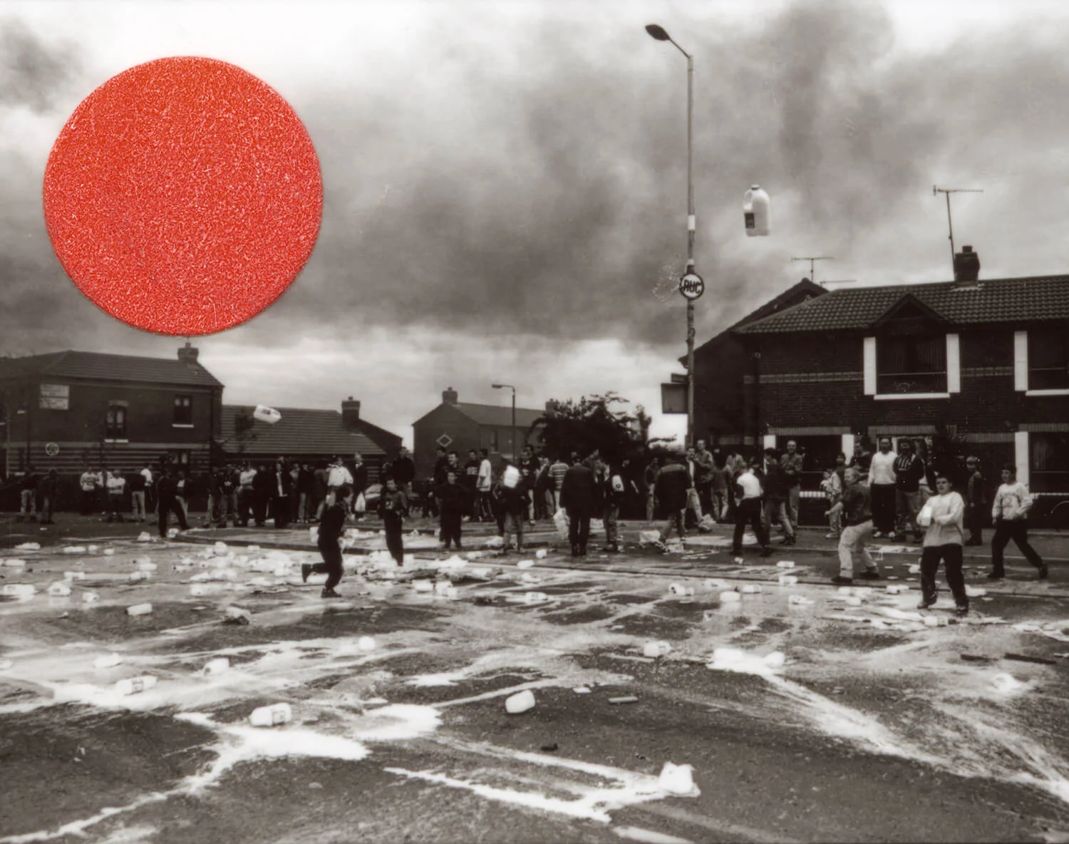 1 - political 1 sheet 19 3, People in Trouble Laughing Pushed to the Ground, 2011, C-type print, 190cm x 150cm.jpg