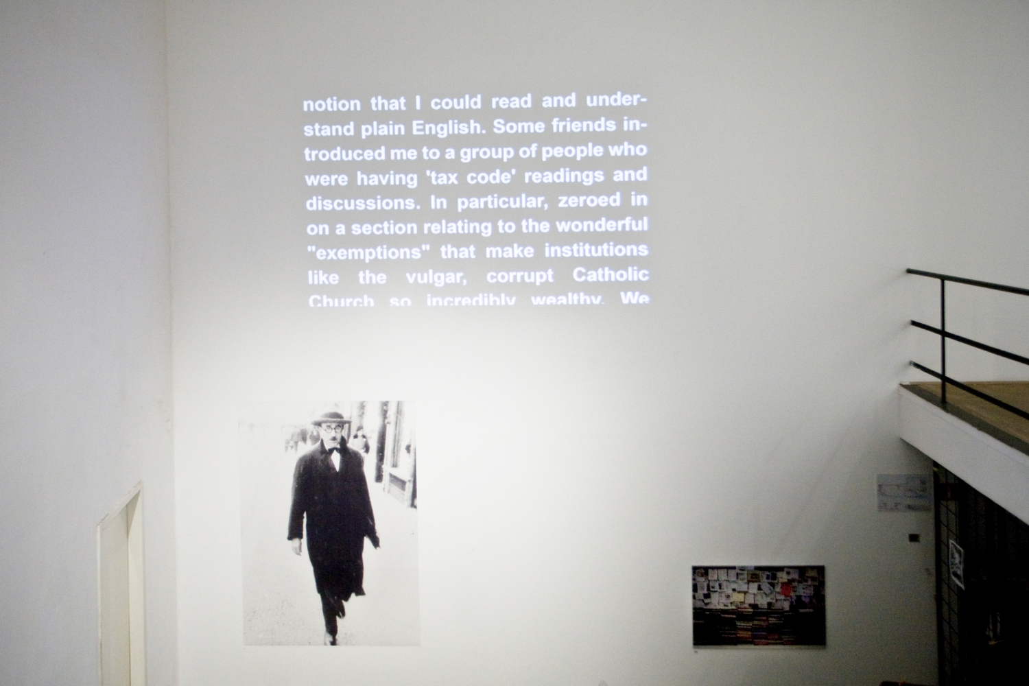  Portrait of Fernando Pessoa, &nbsp;Claire Fontain, Lester B Morrison 