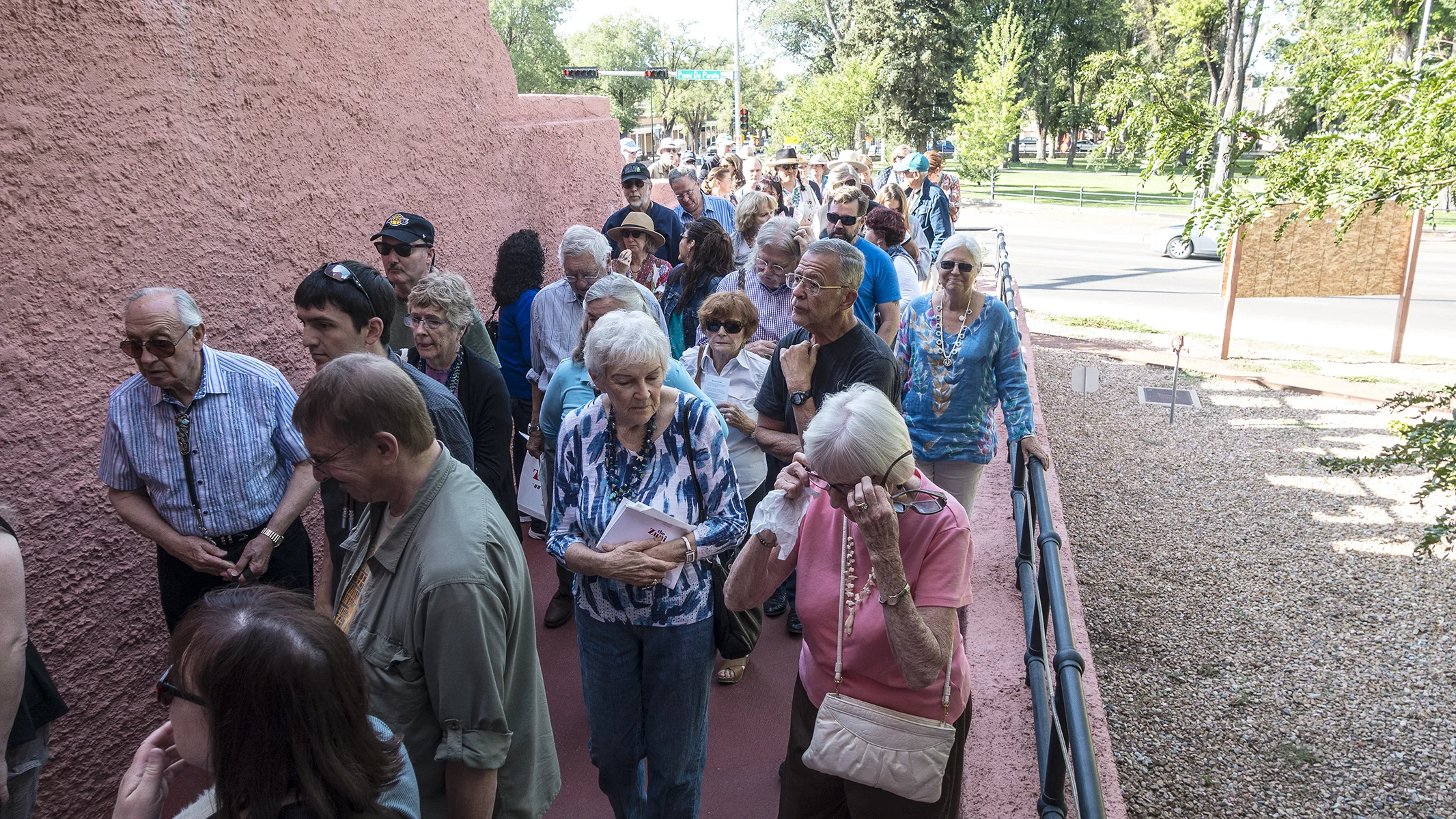 Early comers to the Zuni Show