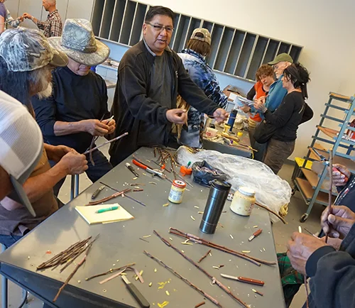 Workshop in plant grafting at ACCRC