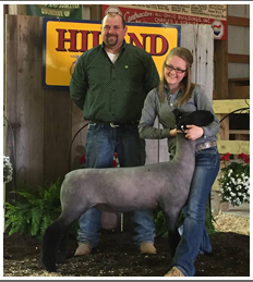Champion Natural Hiland FFA, Ohio Shown by Morgan Hauger