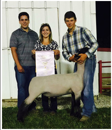 Reserve Grand Champion, Hartford Fair, Ohio Shown by Tanner Burdette