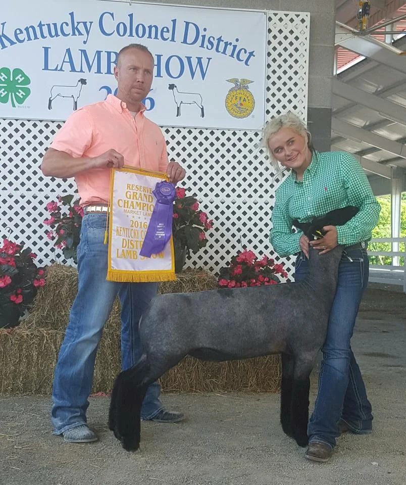Champion Nat/Overall Res. Grand Champion, KY Colonel Jackpot Show, shown by: Mackinzie Doyle