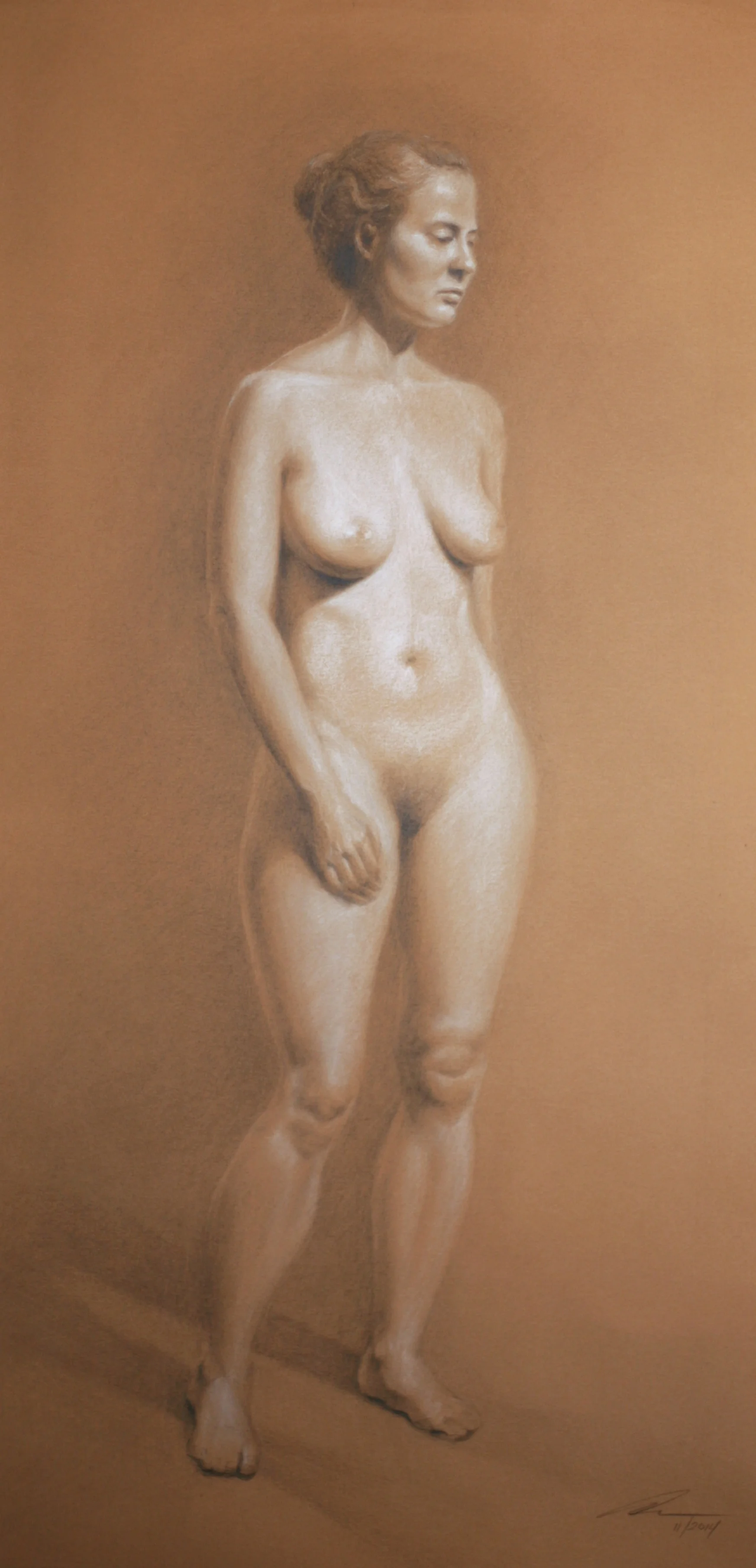 Figure Study on Tan