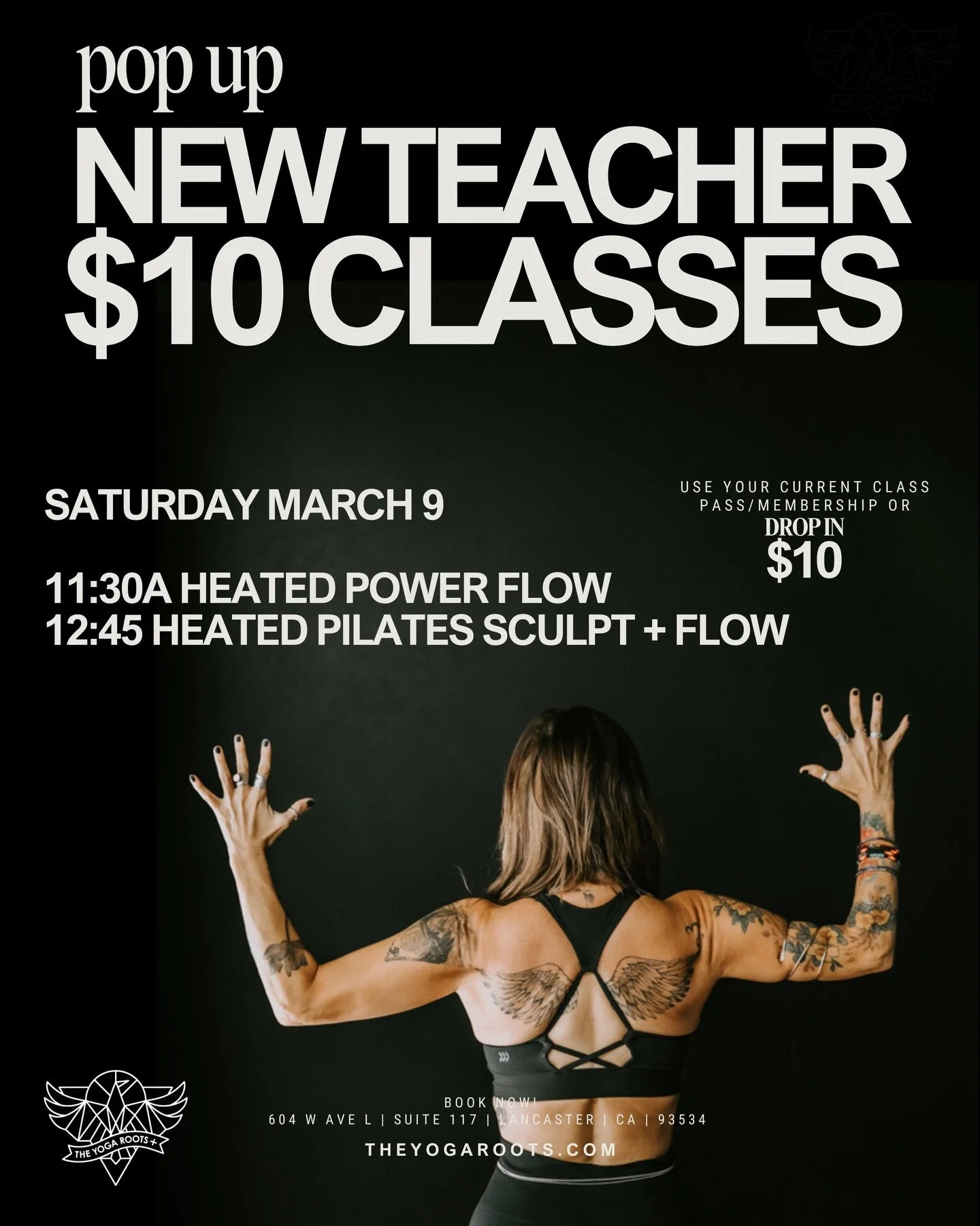 This Saturday. Sign up now! 😏