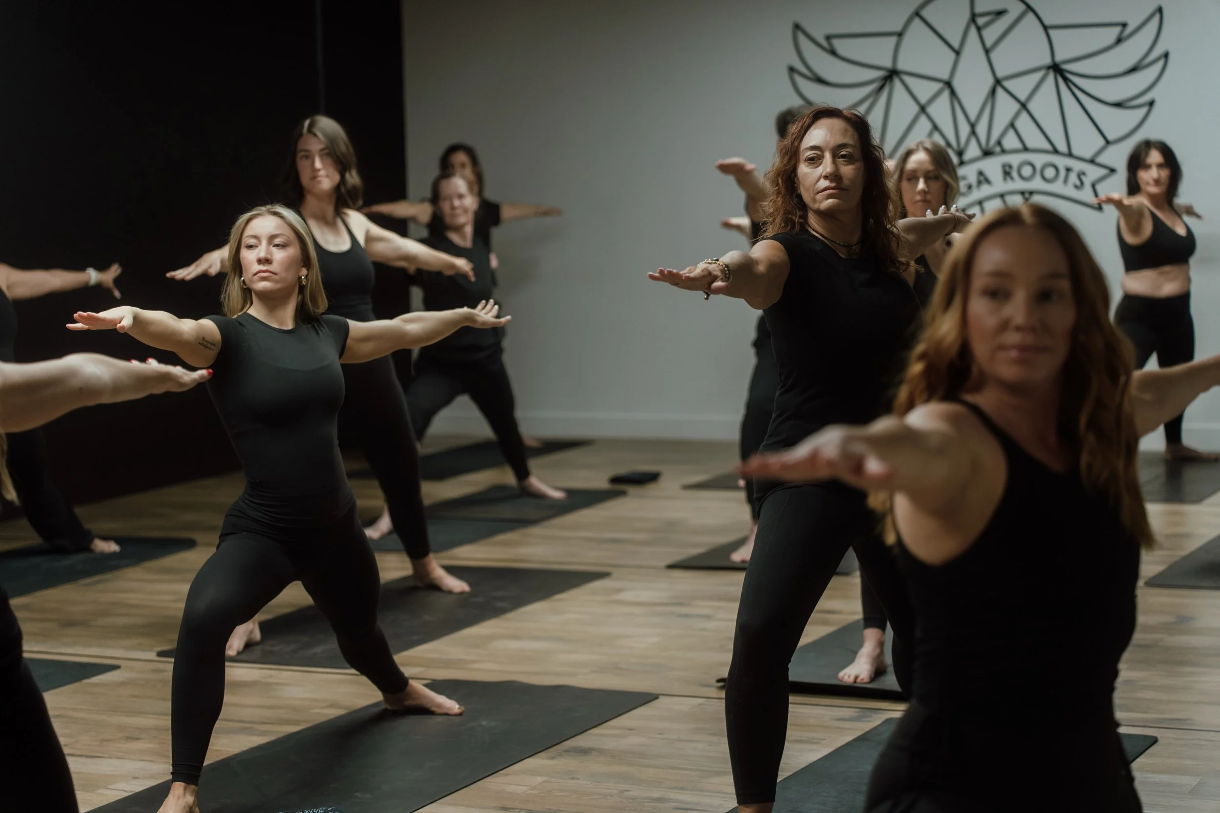 90&deg;.
Good music.
Good people.

No mirrors. No pressure. No competition. 😮&zwj;💨 

Just a room full of humans moving, breathing, sweating, and doing their best.

The heat helps your body open up, your mind slow down, and somehow makes everything