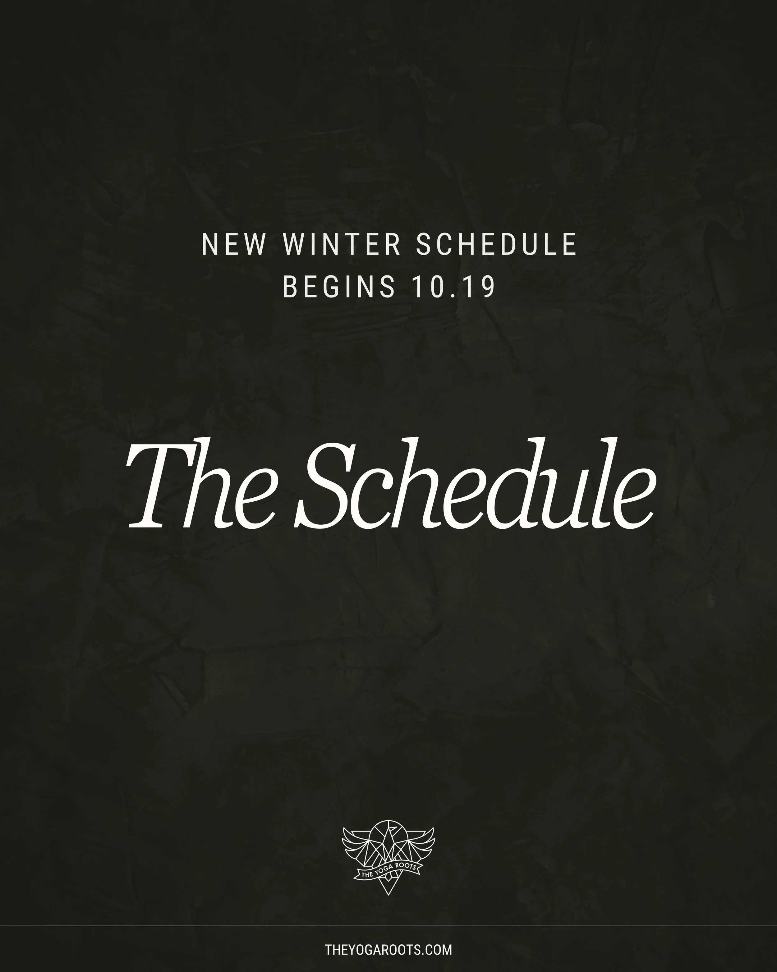 NEW SCHEDULE DROPPING 10.19 😮&zwj;💨 

More classes. New times. More ways to sweat.

A little refresh at both studios. Same good vibes.

Check the schedule + book your spots!