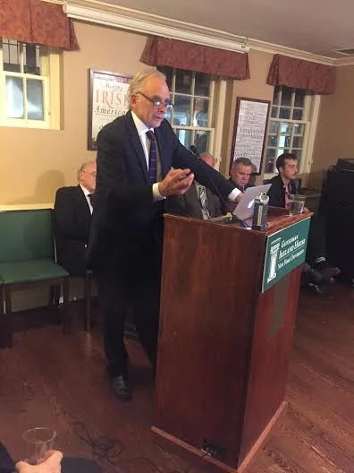 March 3, 2016 New York Peacerunner Book Launch at Glucksman Ireland House, NYU