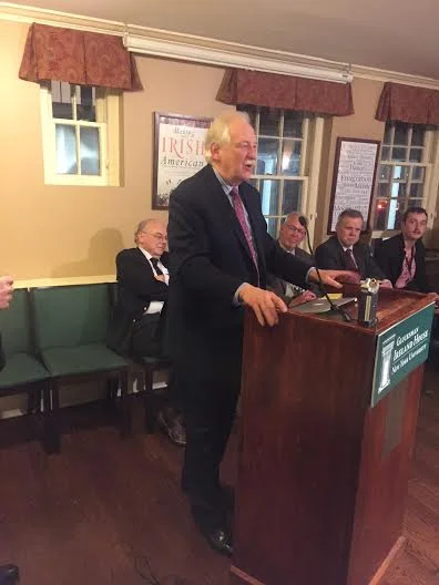 March 3, 2016 New York Peacerunner Book Launch at Glucksman Ireland House, NYU