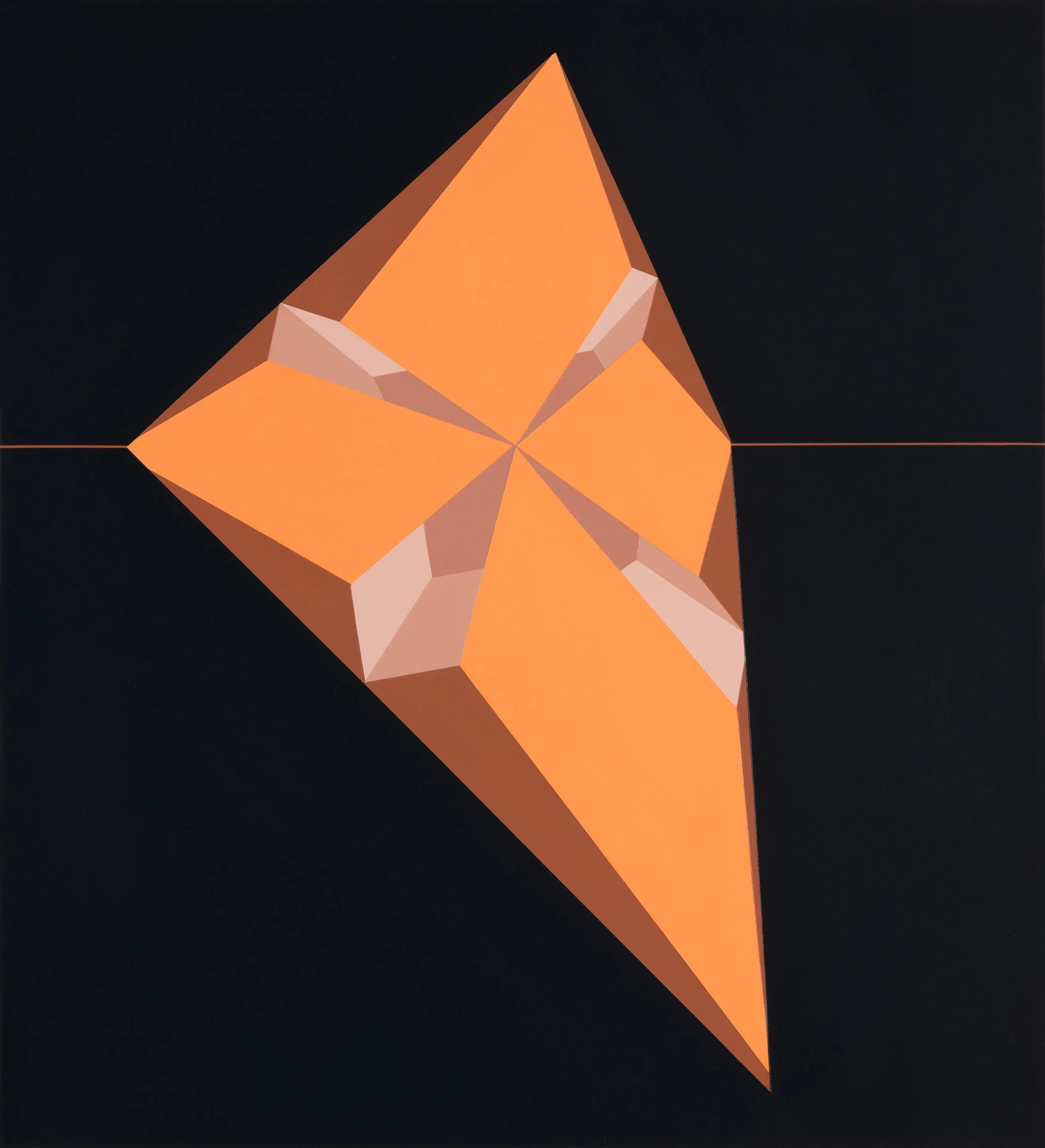 A State of Openness 2018 Acrylic on panel 22 x 20 in.