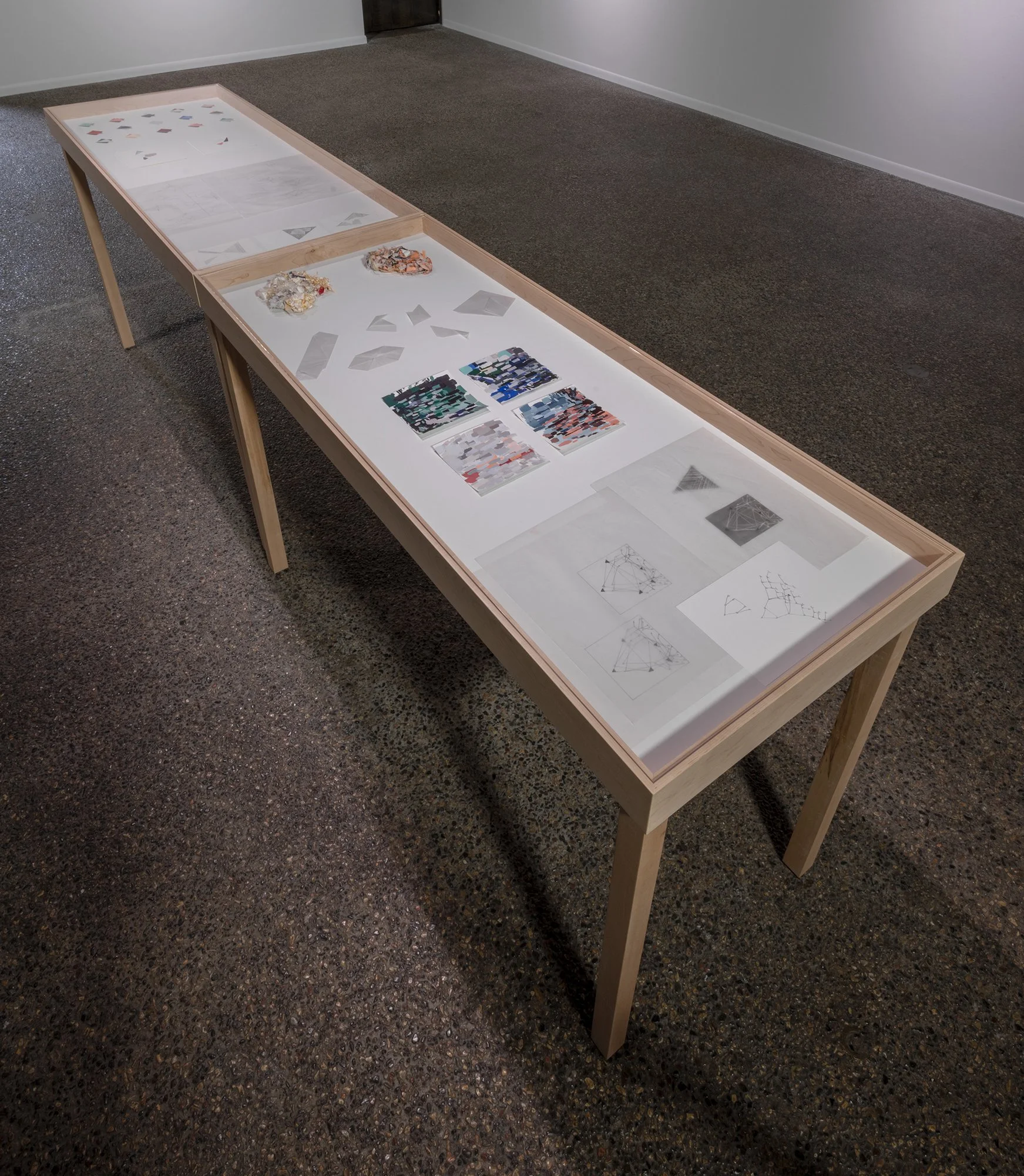 Thresholds , 2018 The Catherine G. Murphy Gallery, St. Catherine’s University, St. Paul, MN Photo credit: Rik Sferra