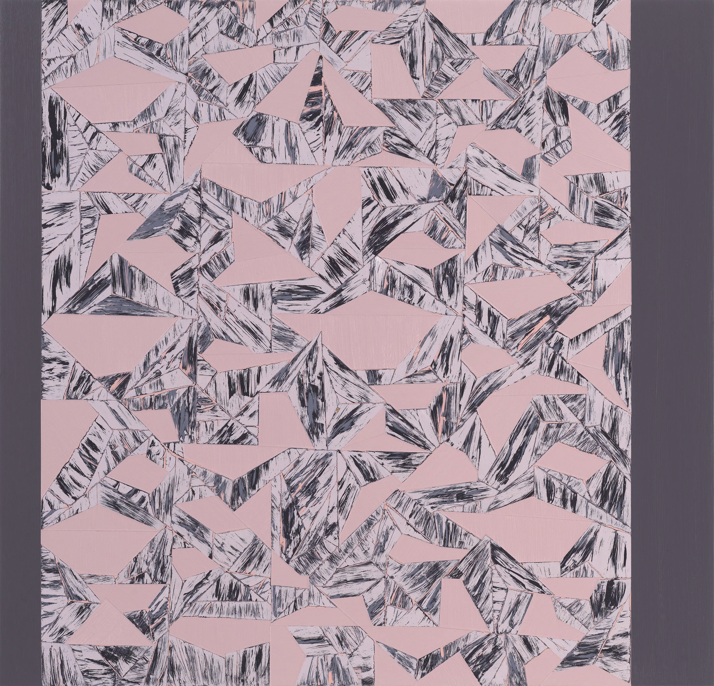  Wintertide 2026 Acrylic on panel 25 × 26 in. 