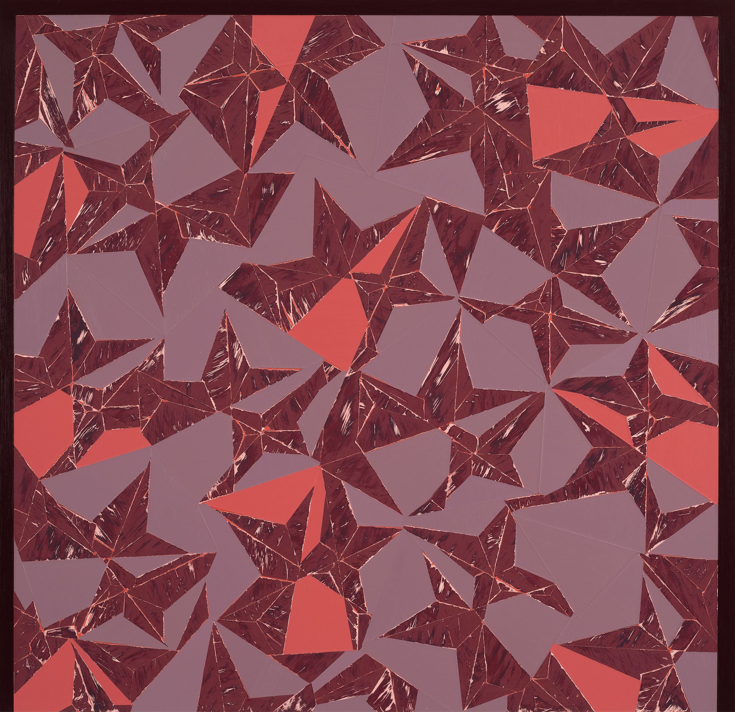  Agni 2026 Acrylic on panel 25 × 26 in.  