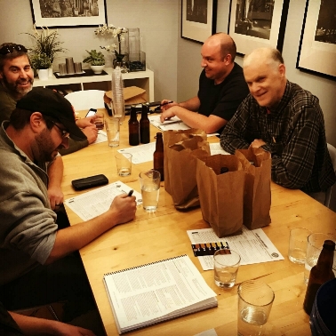 Our judges hard at work.