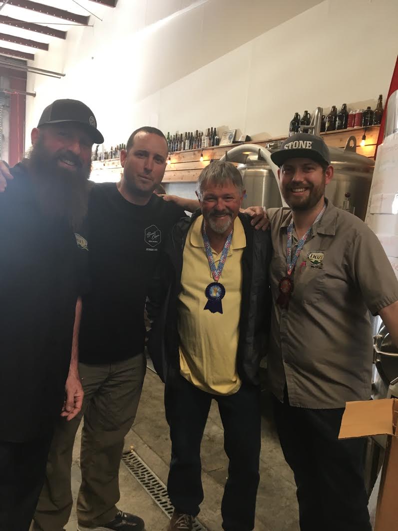 Benoit-Casper winning recipe designer Rick and the BC crew!