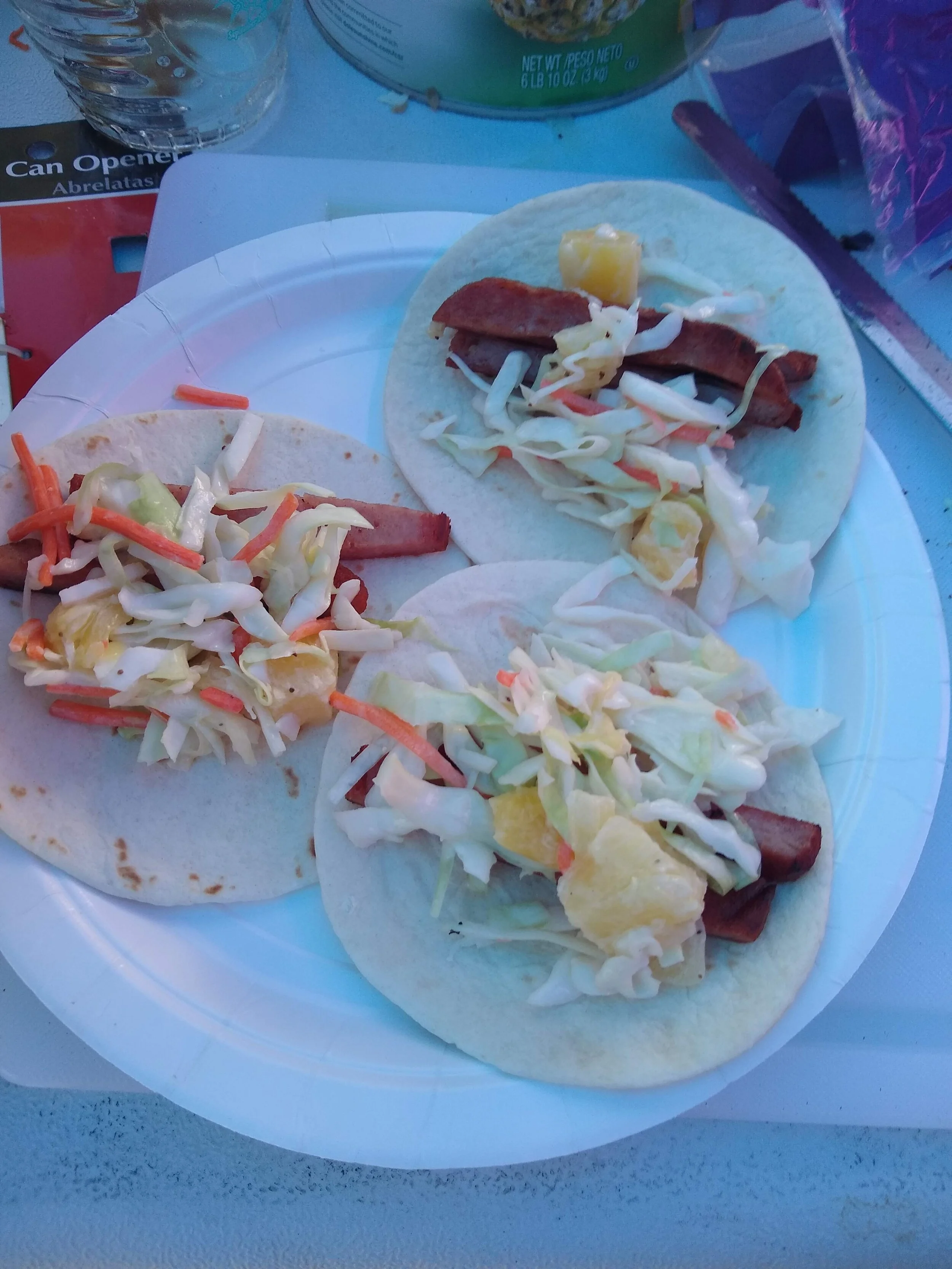 NCHF 2019 booth food