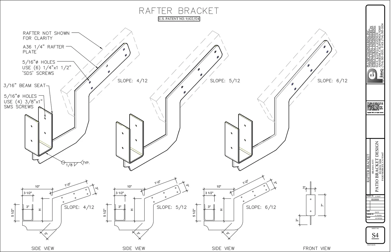 Rafter Bracket — BeamLyft