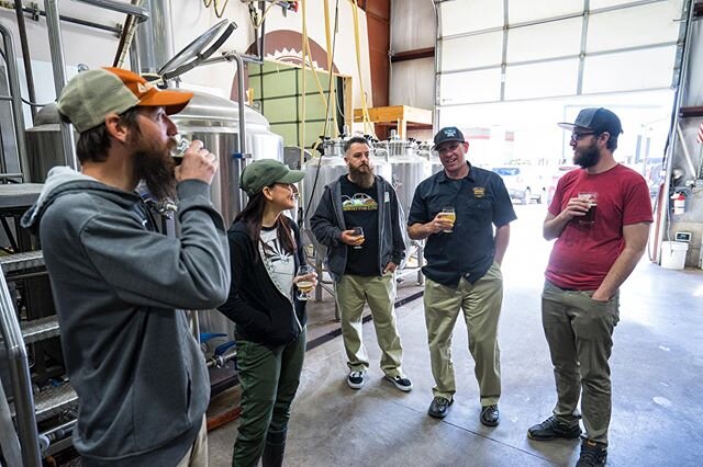 Had a great time up in Flagstaff with @historicbrewingcompany working on a collaboration beer.