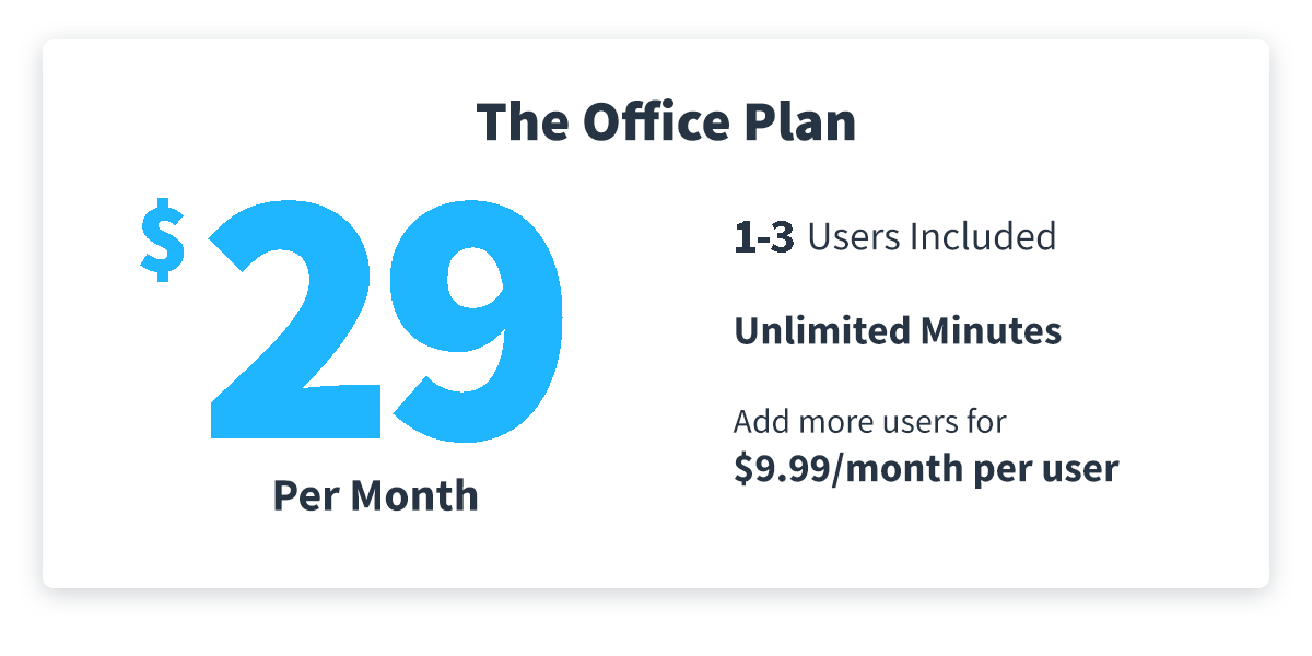 Upgrade to UniTel Voice Office Plan