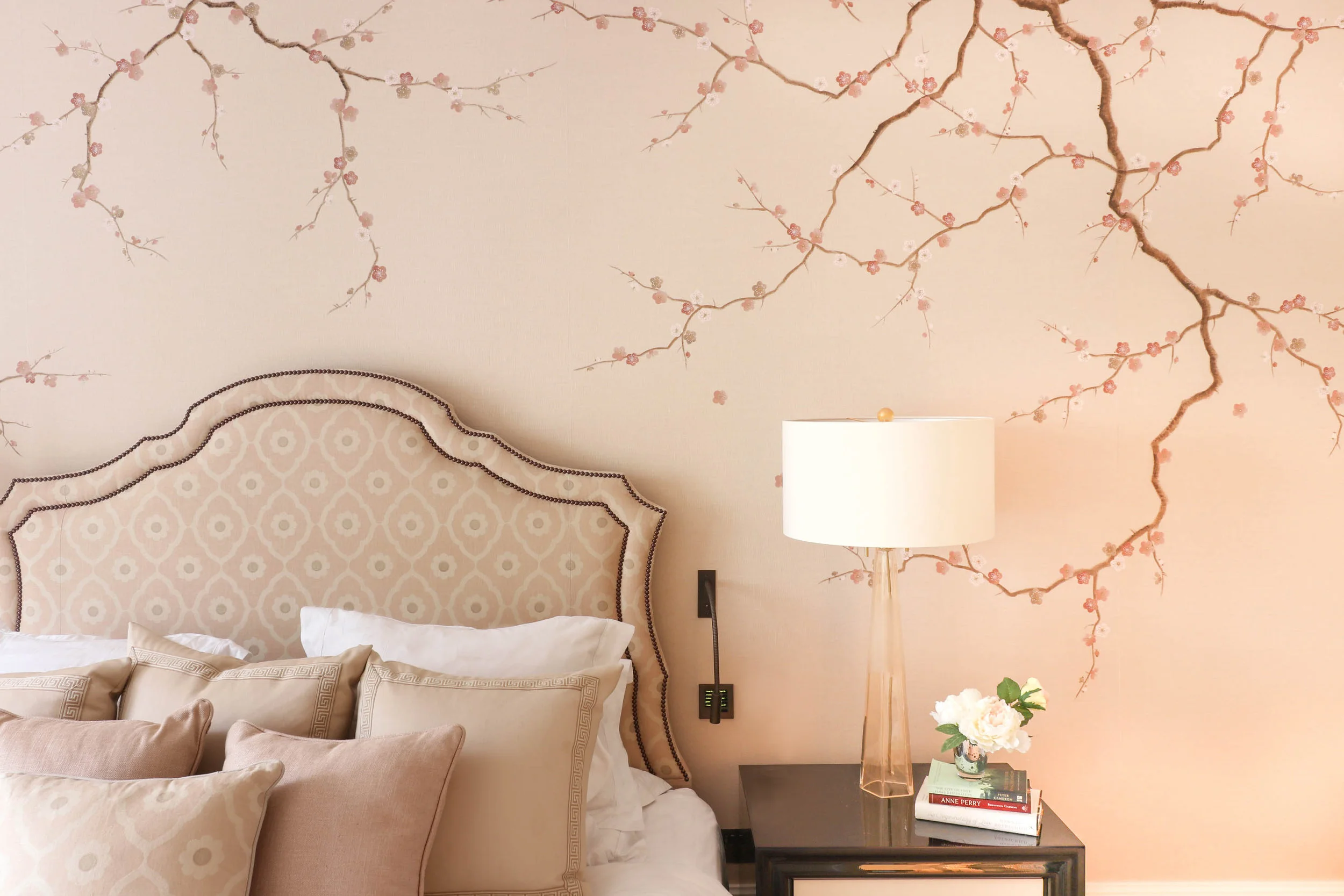Painting Cherry Blossom Wall Mural (#3098850) - HD Wallpaper & Backgrounds  Download