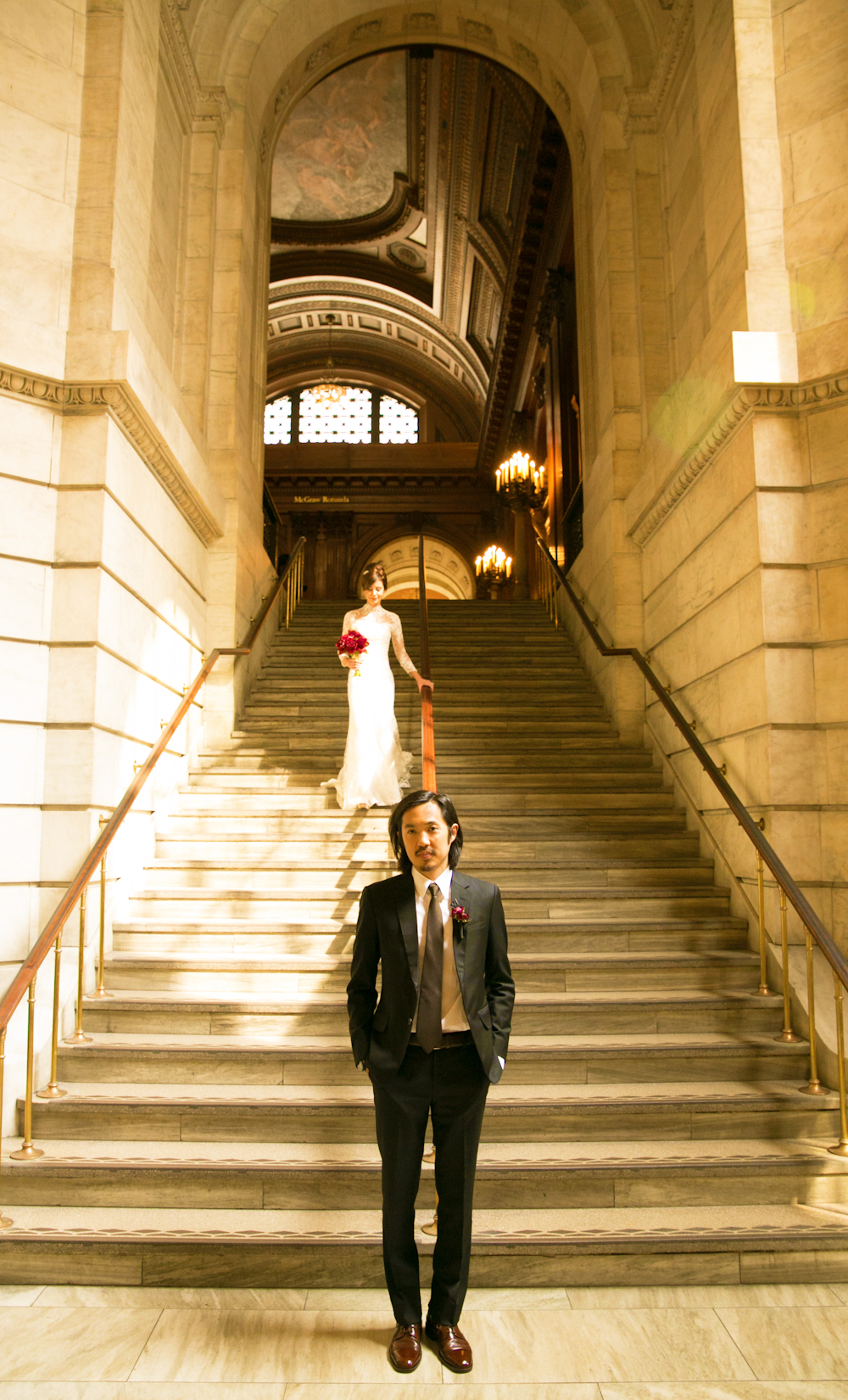 New York Public Library Wedding