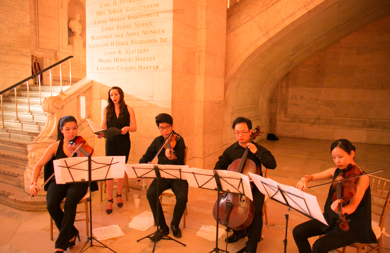 New York Public Library Wedding