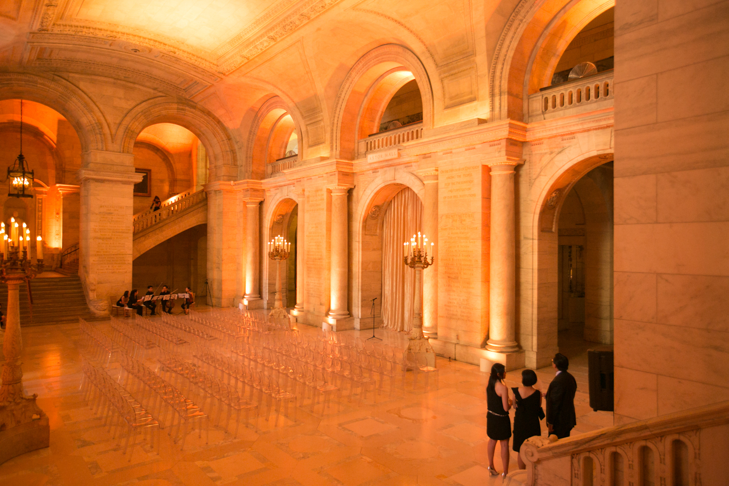 New York Public Library Wedding