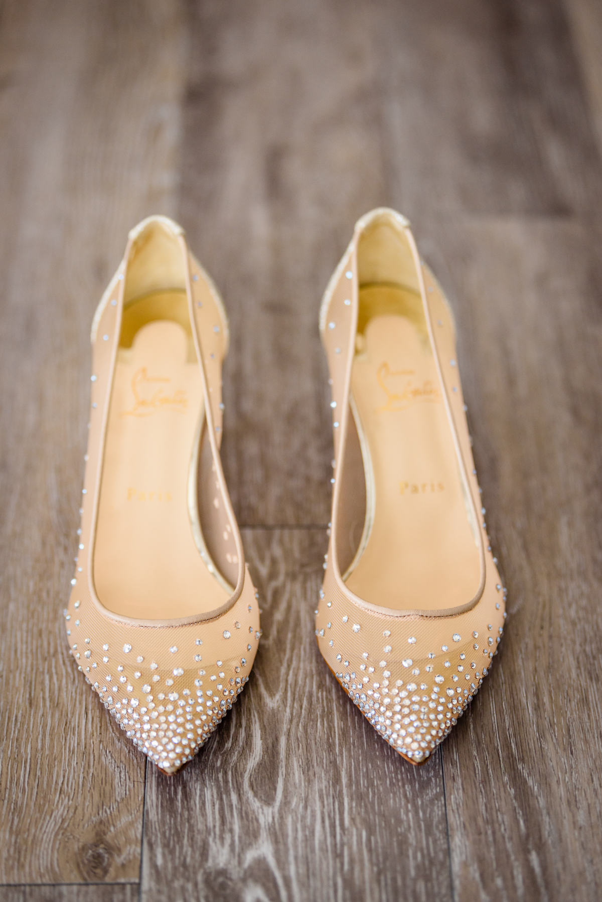 Weylin Wedding: Christian Louboutin wedding shoes