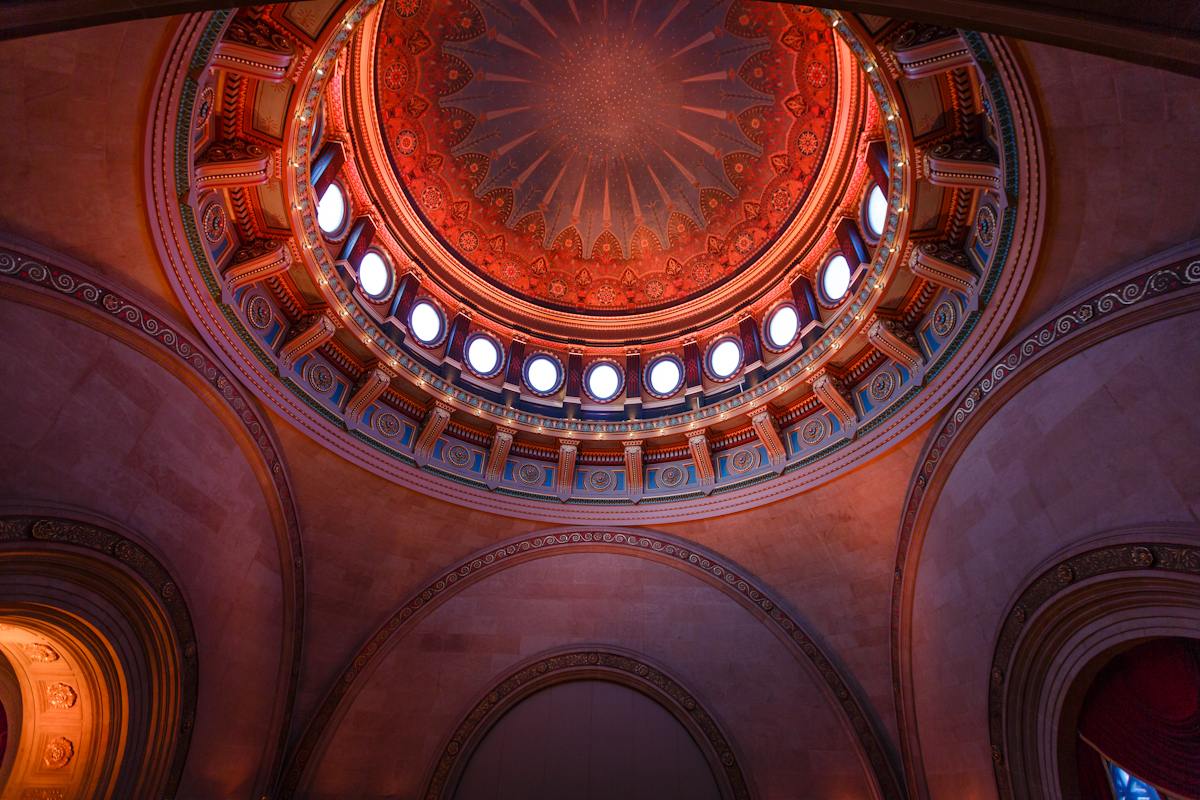 Weylin Wedding: Grand ceiling details