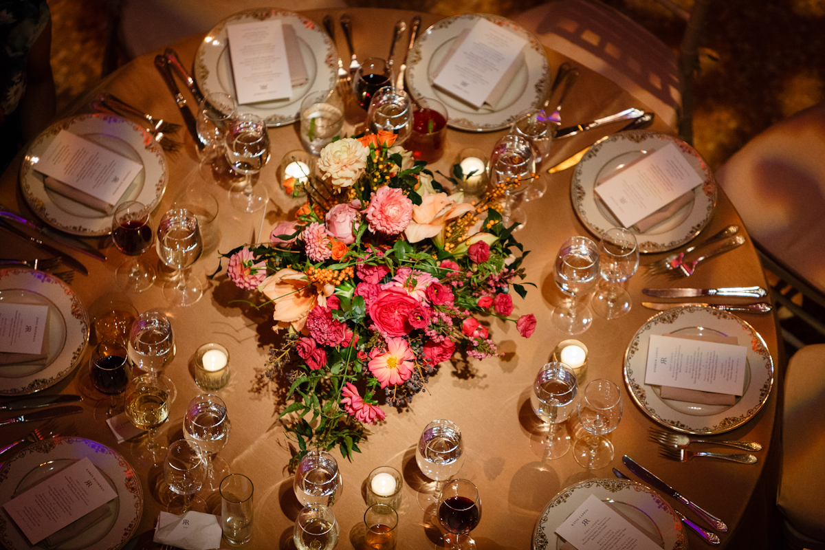 Weylin Wedding: Tablescape and florals