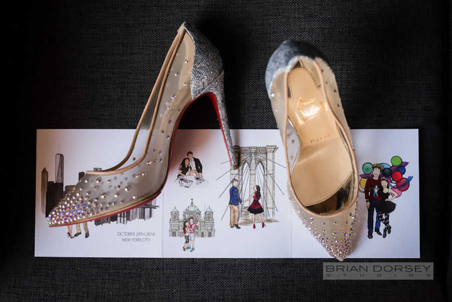 Liberty Warehouse Wedding | Wedding Planning Ang Weddings and Events | Christian Louboutin Wedding Shoes