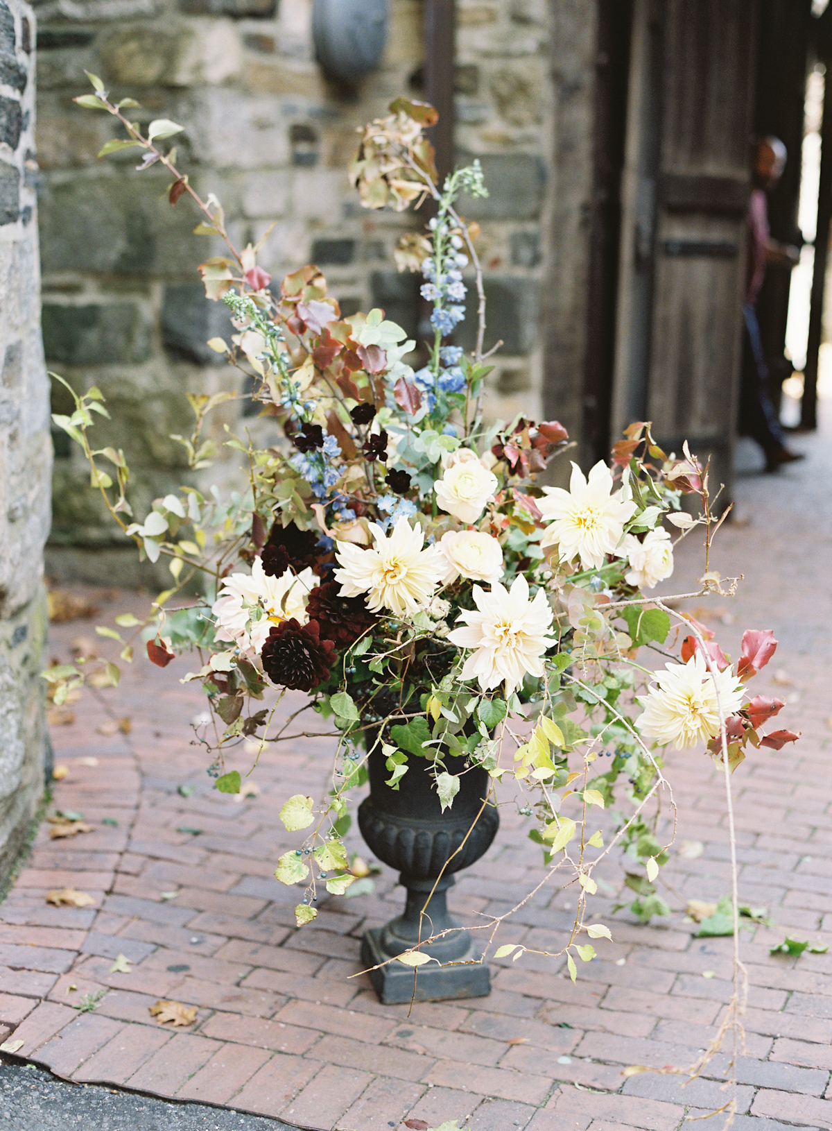 Blue Hill at Stone Barns wedding, event planner Ang Weddings and Events, photography Judy Pak, flowers Saipua