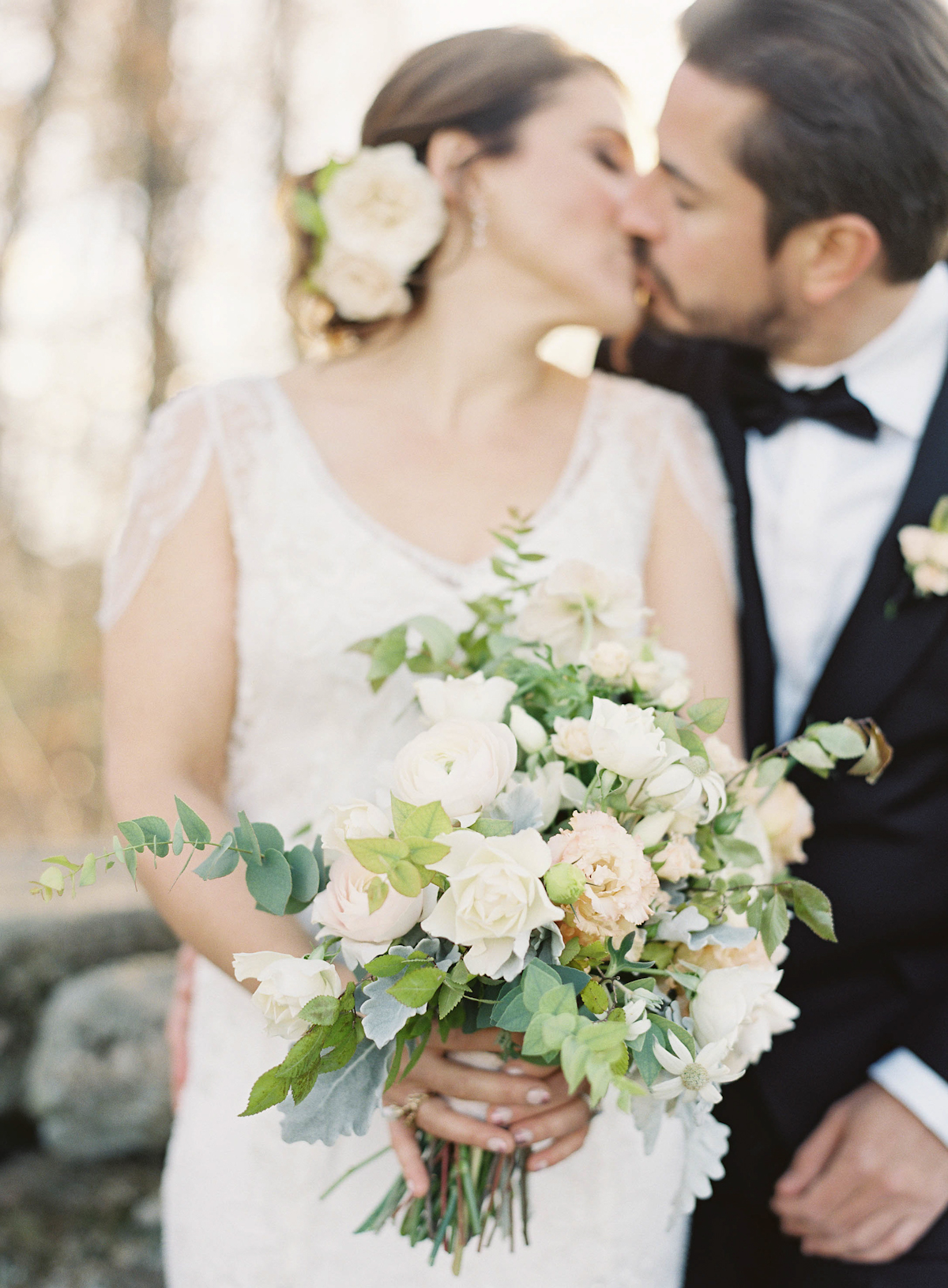 Blue Hill at Stone Barns Wedding,  Ang Weddings and Events, Judy Pak Photography, Saipua Flowers