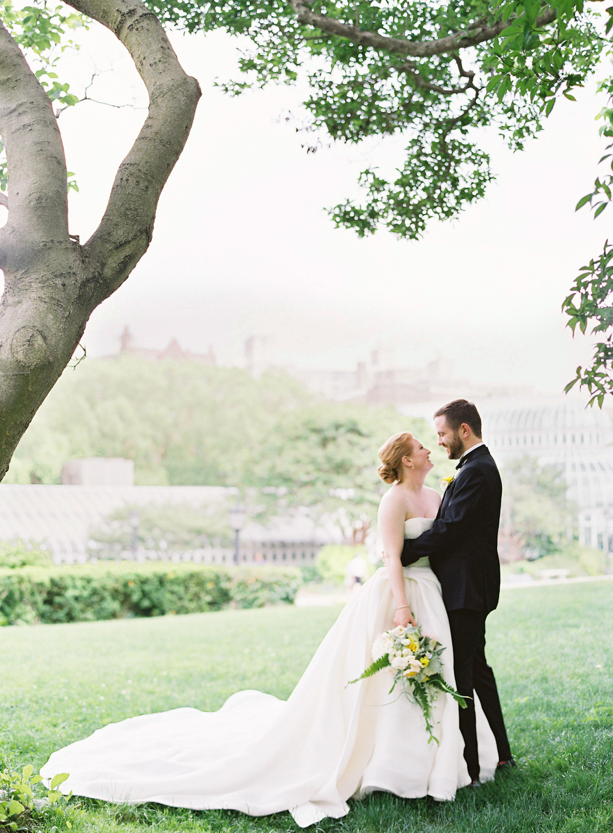 Brooklyn Botanic Gardens wedding, Judy Pak Photography, Ang Weddings and Events, Mimosa Floral Design