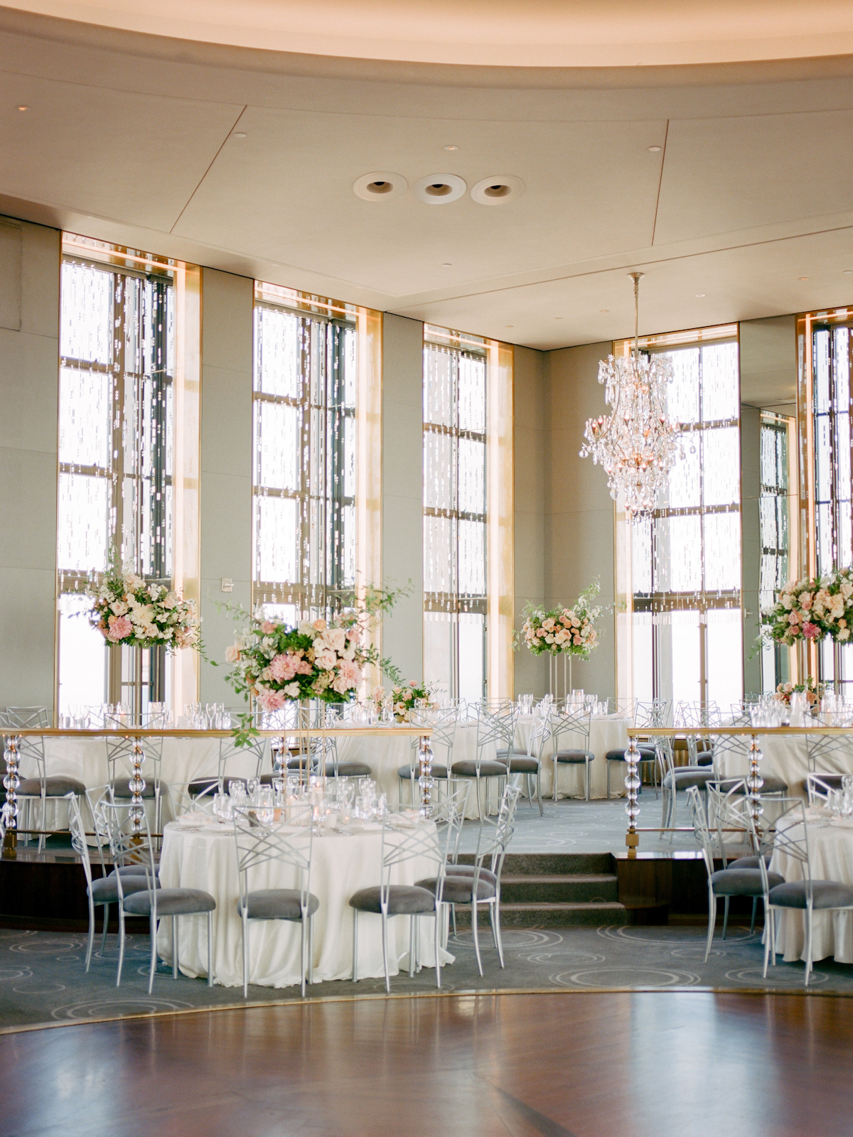 Rainbow Room wedding tablescape