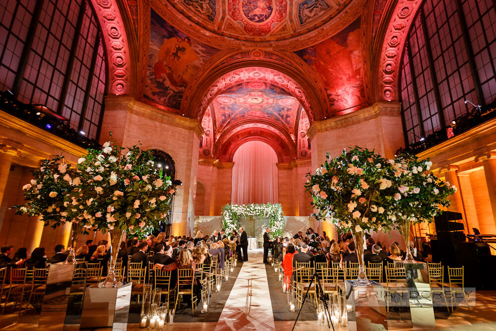 Cipriani wedding chuppah