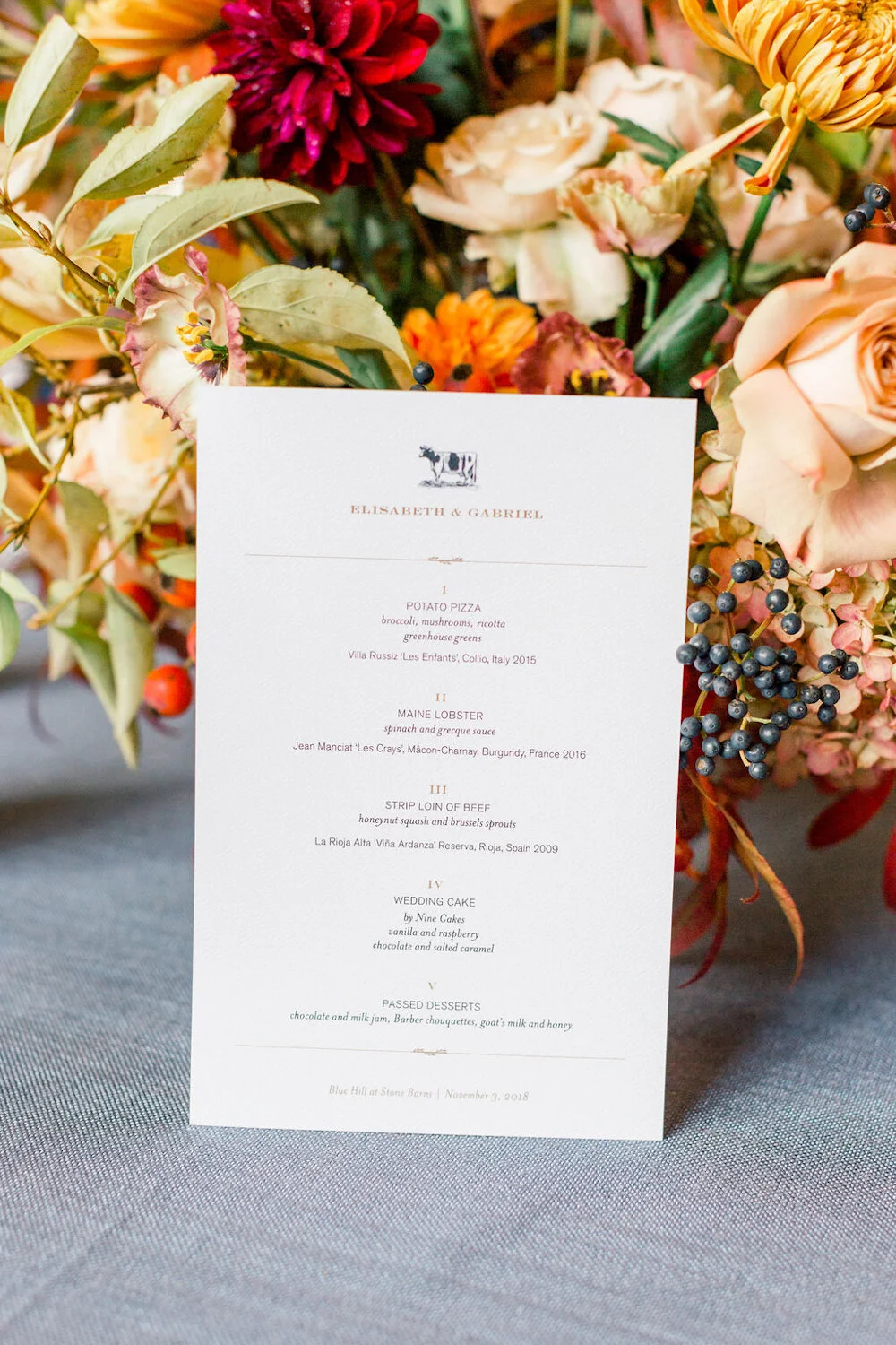 Blue Hill At Stone Barns Wedding In The Fall Ang Weddings And Events